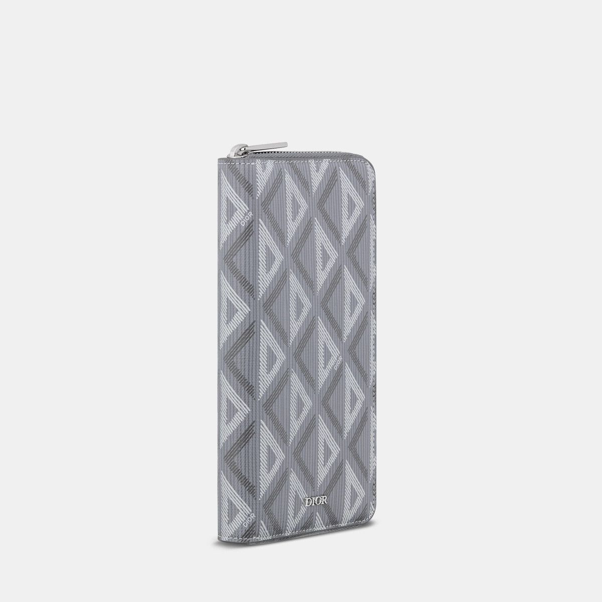 Dior o1bcso1str0226 Size :OS/Vertical Long Zipped Wallet in Grey Size ONE SIZE - 2 Thumbnail