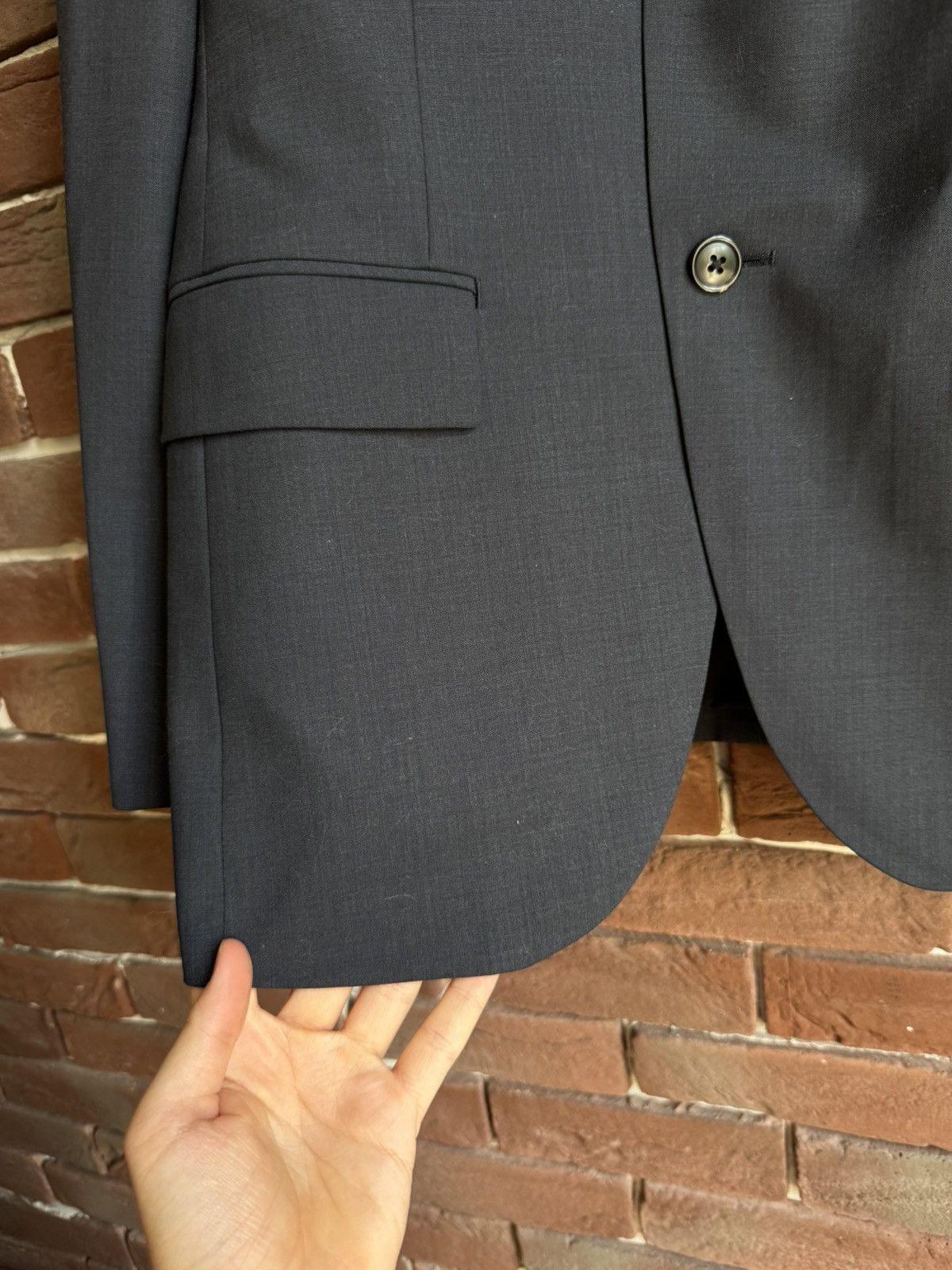 Jil Sander × Uniqlo J+ Uniqlo Jil Sander Light Blazer Casual Jacket Rare M Black Size US M / EU 48-50 / 2 - 5 Thumbnail