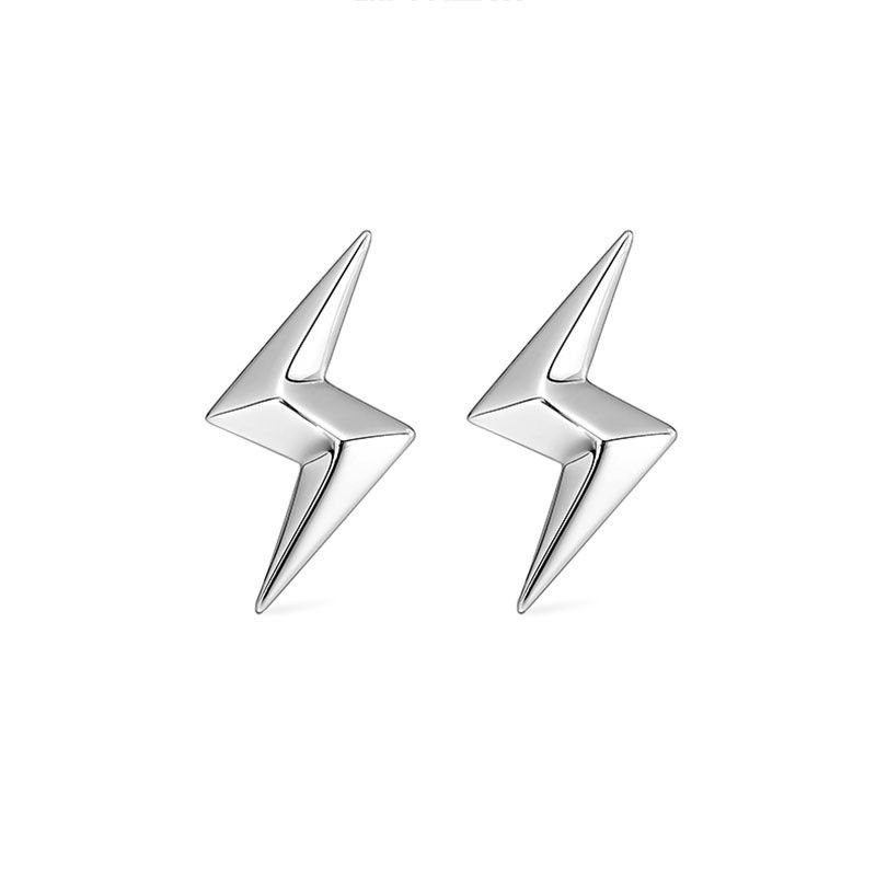 Jewelry Flashlight Crazy Earrings One Pairs Chrome Jewelry Size ONE SIZE - 6 Thumbnail