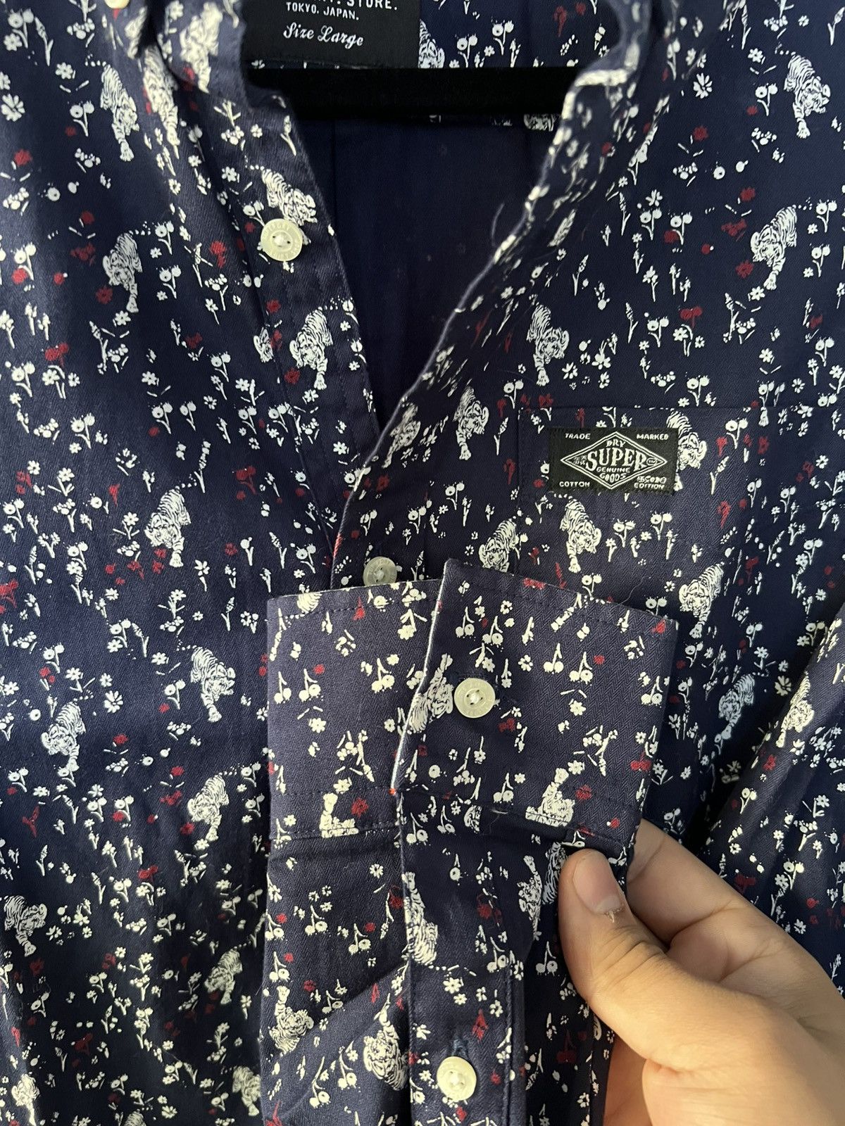 Superdry Superdry Shoreditch Button Down Shirt Size US L / EU 52-54 / 3 - 3 Thumbnail