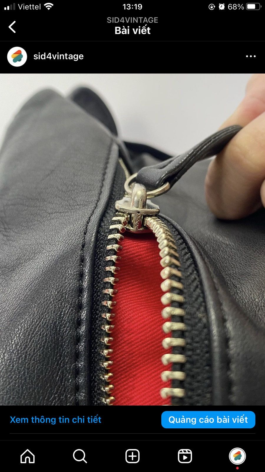 Japanese Brand × Yohji Yamamoto KAWA-KAWA JAPAN BY YOHJI YAMAMOTO FULL LEATHER BAG Size ONE SIZE - 5 Thumbnail