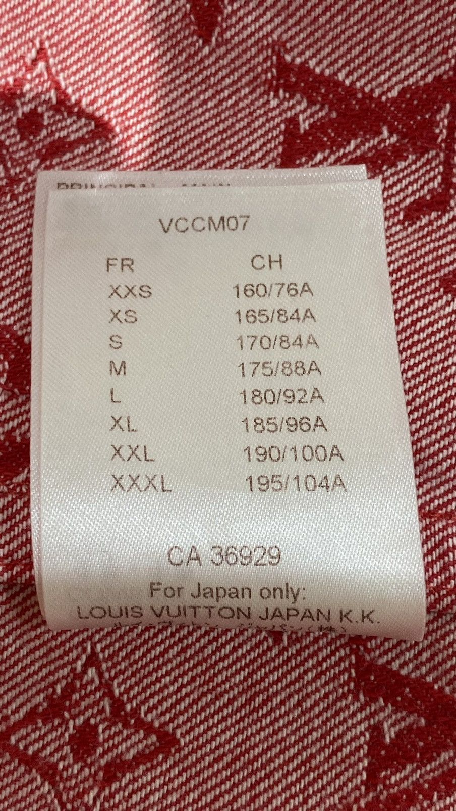 Louis Vuitton × Supreme Louis Vuitton X Supreme S Red baseball Jersey Denim Monogram Size US S / EU 44-46 / 1 - 10 Thumbnail