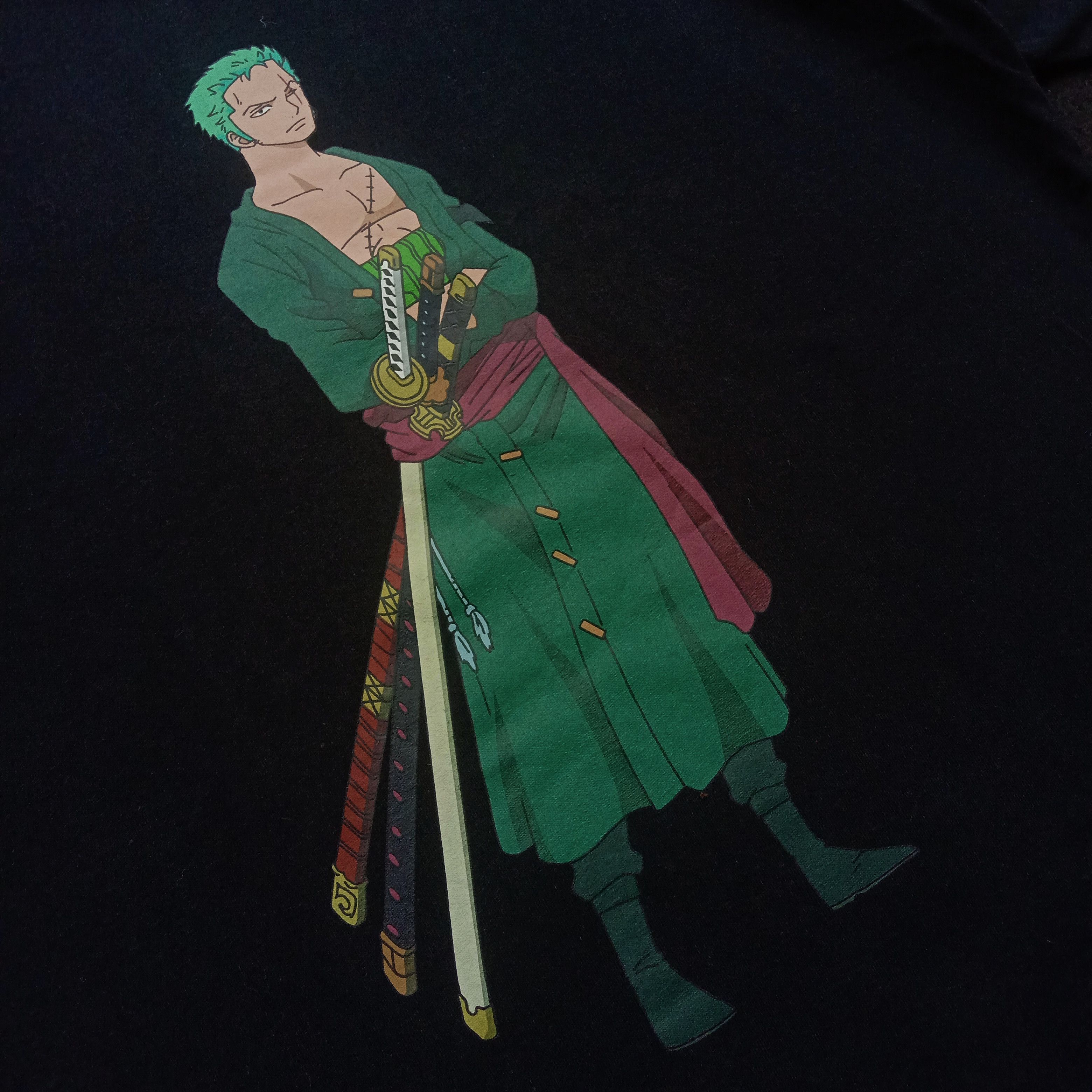 Bape Bape x One Piece Zoro Tee (2012) Size US S / EU 44-46 / 1 - 2 Thumbnail