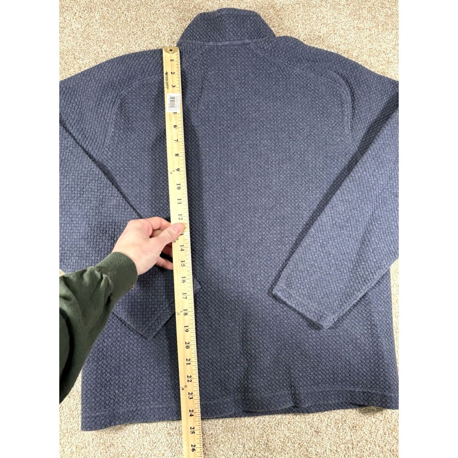 Old Navy Old Navy Active Dynamic Fleece 4-Way Stretch Navy Blue 1/4 Zip Men’s Size M Pullover Casual Lightweight Size US M / EU 48-50 / 2 - 6 Thumbnail