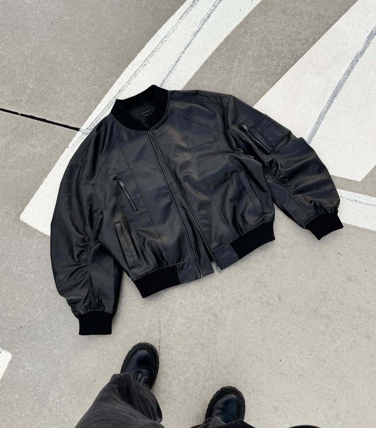 Moto bomber jacket in black - Entire Studios | Mytheresa