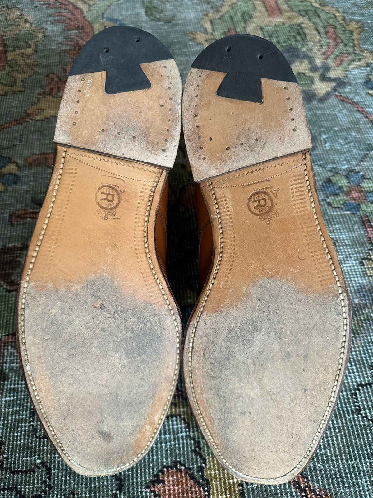 Alden Alden 3914 Straight Tip Boots Furnished Calf- rare! Size US 9 / EU 42 - 3 Thumbnail