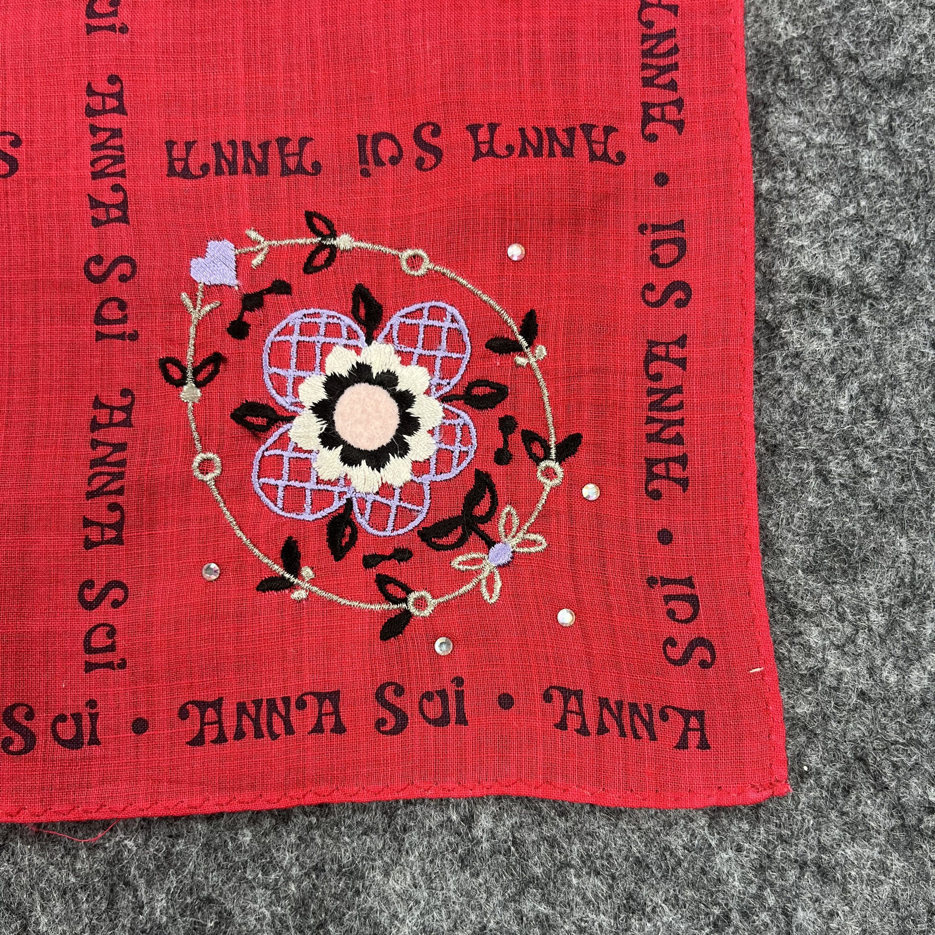 Anna Sui Anna Sui Handkerchief / Bandana / Neckerchief B1569 Size ONE SIZE - 2 Thumbnail