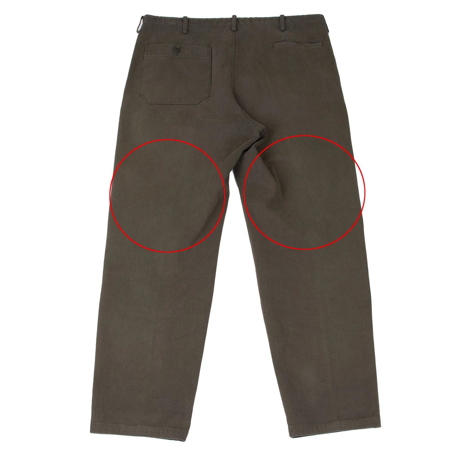 Jean Paul Gaultier Cotton Twill Drawstring Pants in Charcoal Khaki Size US 32 / EU 48 - 13 Thumbnail