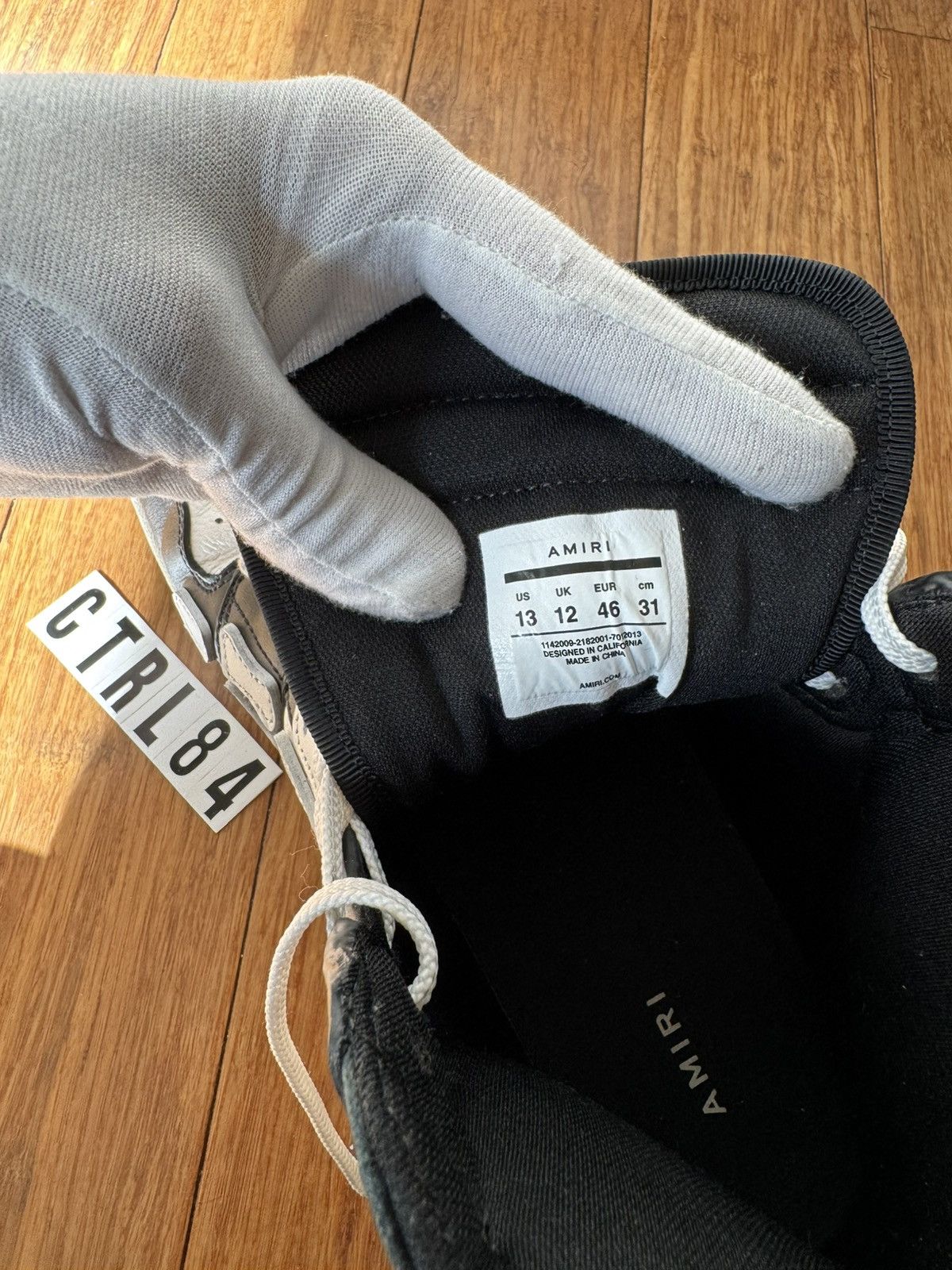 Amiri ✅ Skel Top Hi-top Size US 13 / EU 46 - 11 Thumbnail