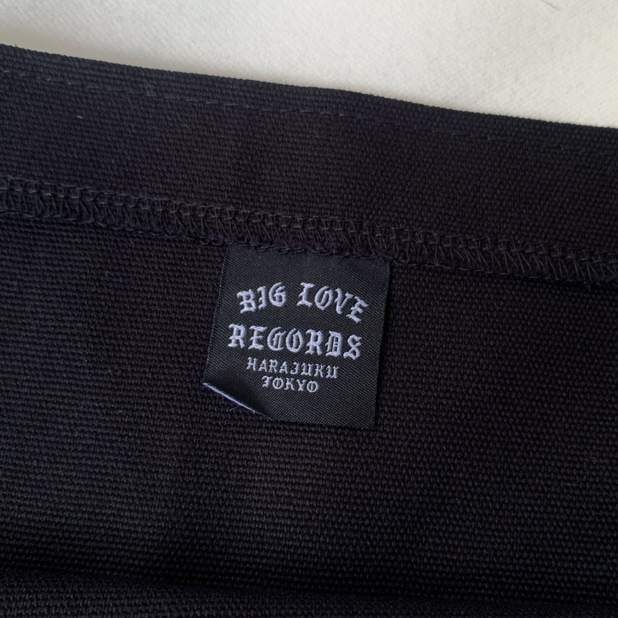 Japanese Brand BIG LOVE RECORDS HARAJUKU TOKYO TOTEBAG Size ONE SIZE - 5 Thumbnail