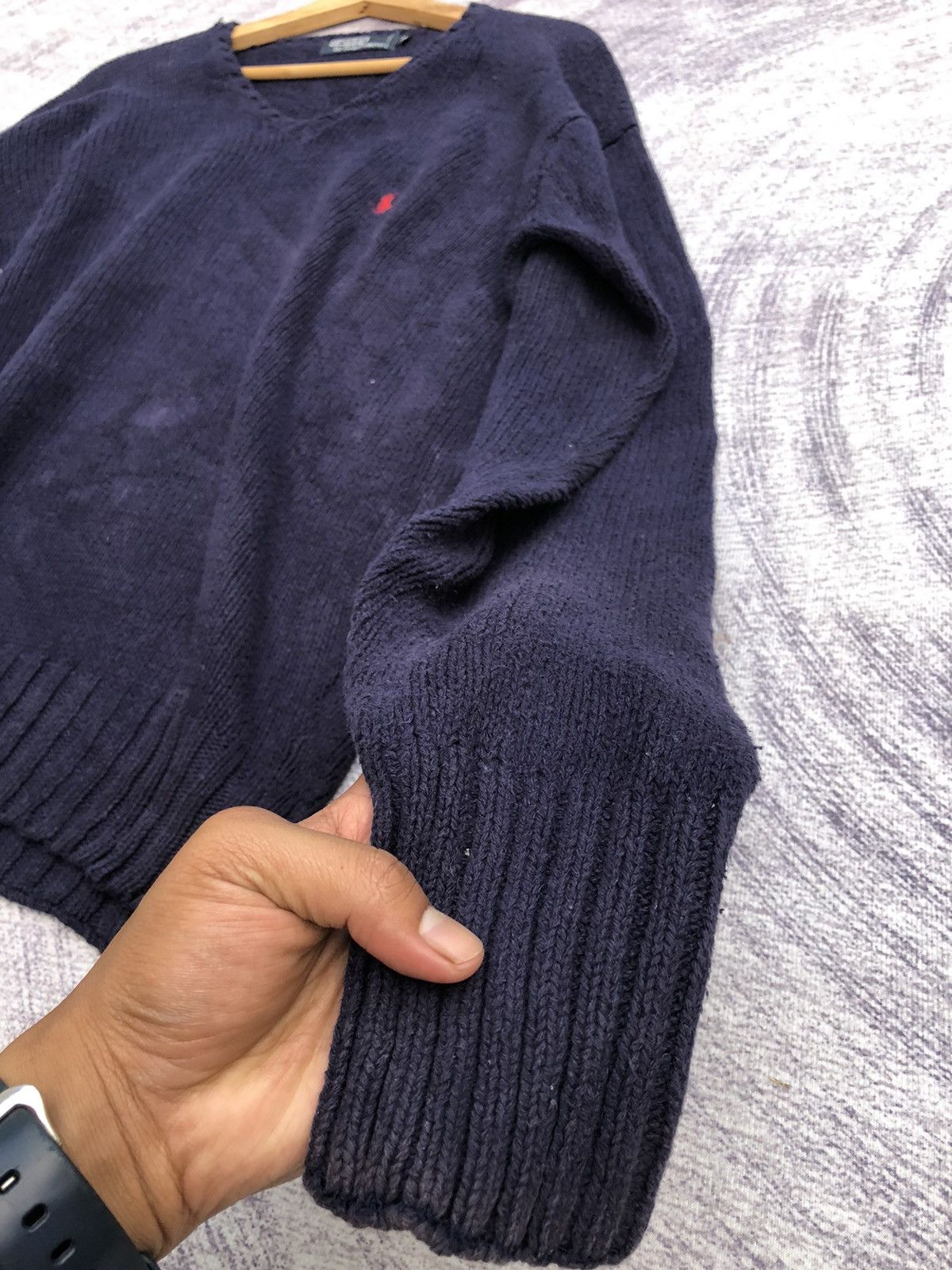 Homespun Knitwear × Polo Ralph Lauren 🔴Vintage Polo Ralph Laurent Embrodery Logo Size US L / EU 52-54 / 3 - 4 Thumbnail