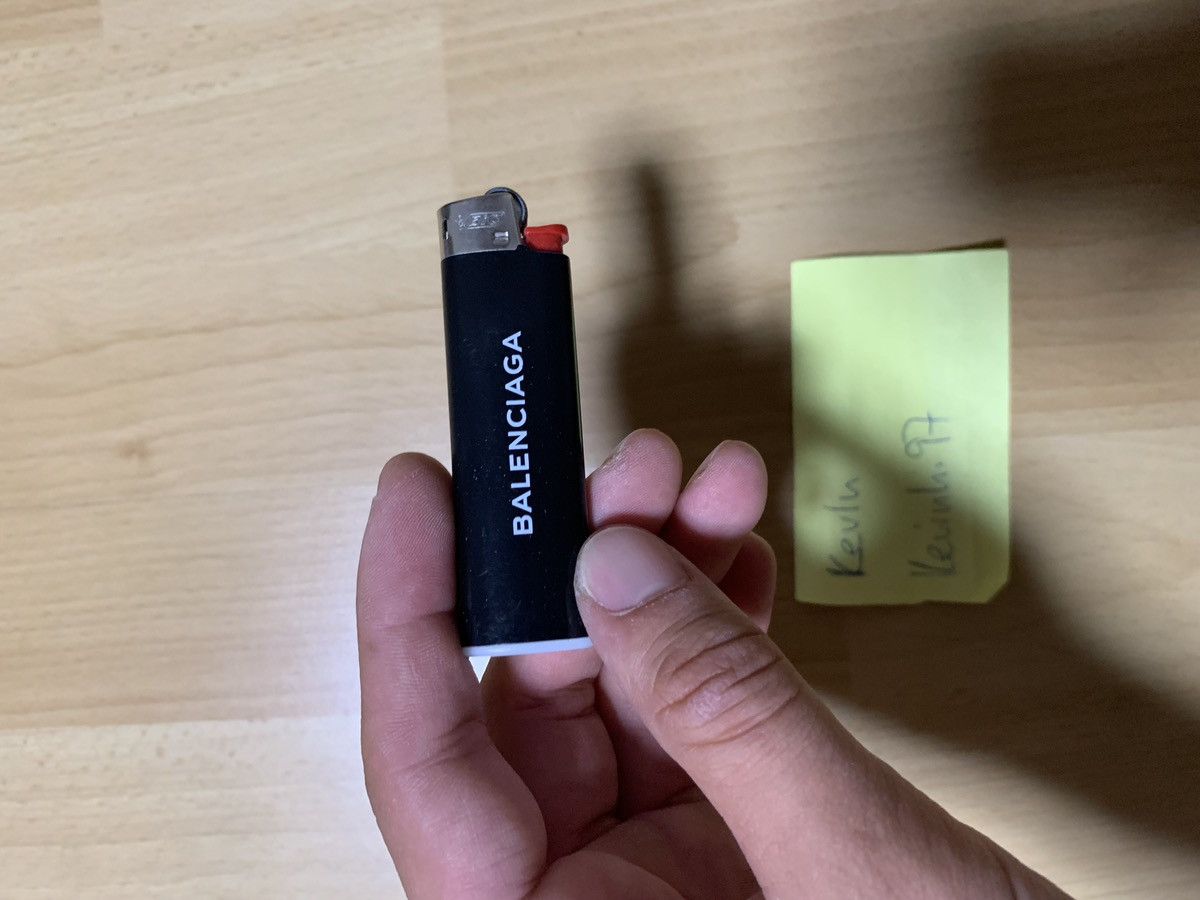 image of Balenciaga x Colette Logo Lighter Limited Very in Black, Men's