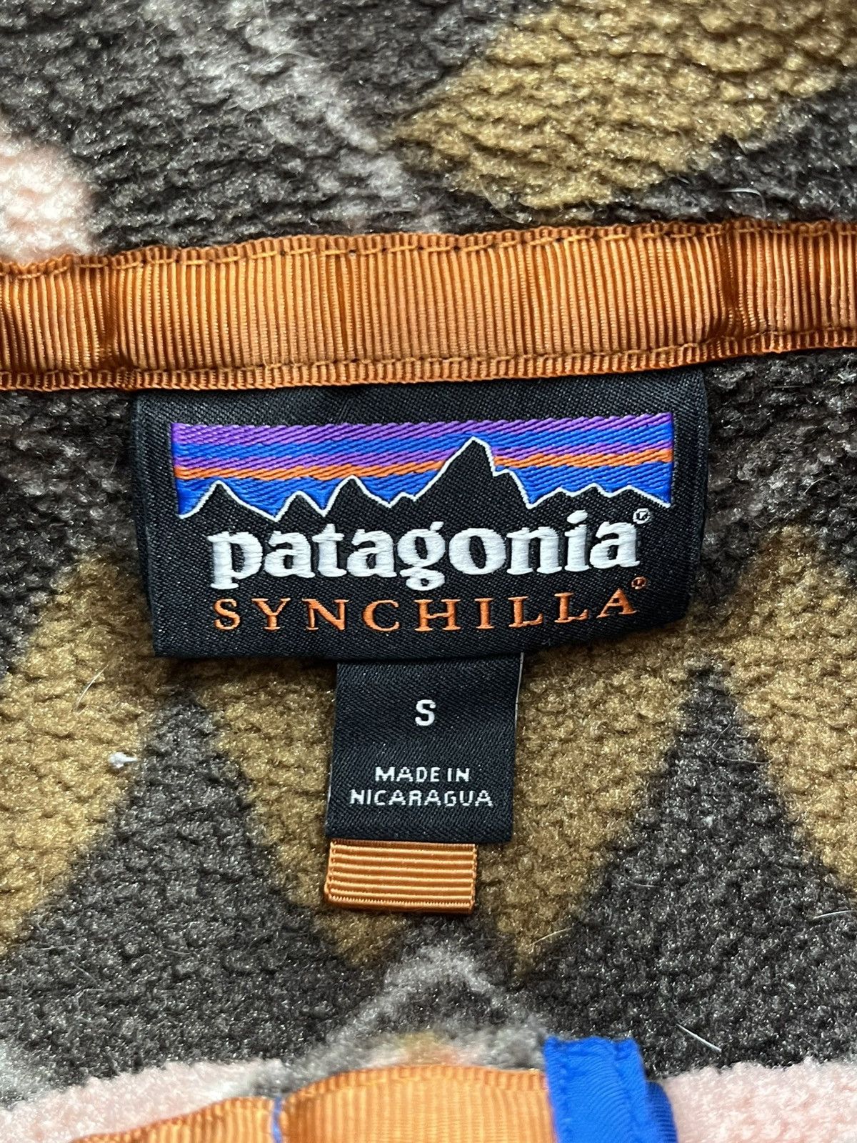 Patagonia Patagonia Synchilla Snap T Rare aztec pattern fleece Size US S / EU 44-46 / 1 - 3 Thumbnail