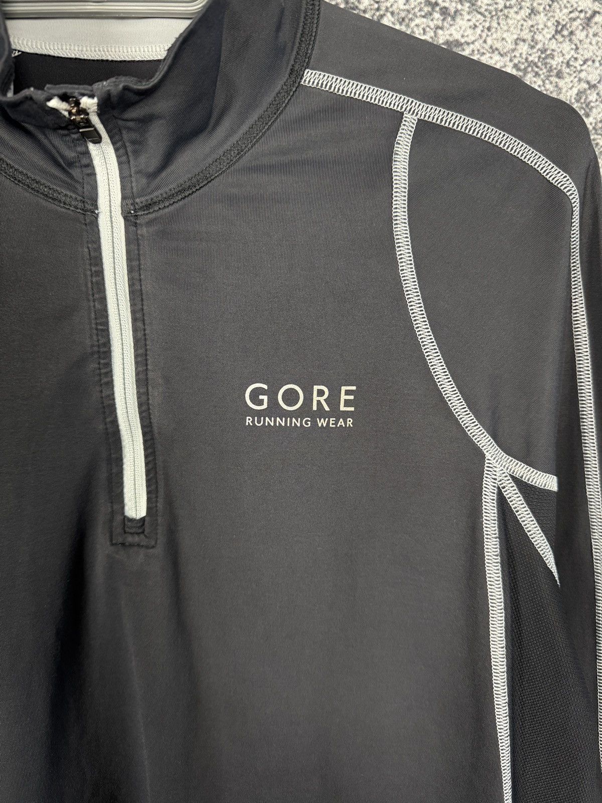 GOREWEAR Men’s Gore Running Wear 1/4 Zip Pullover Run Bike Size L Size US L / EU 52-54 / 3 - 6 Thumbnail