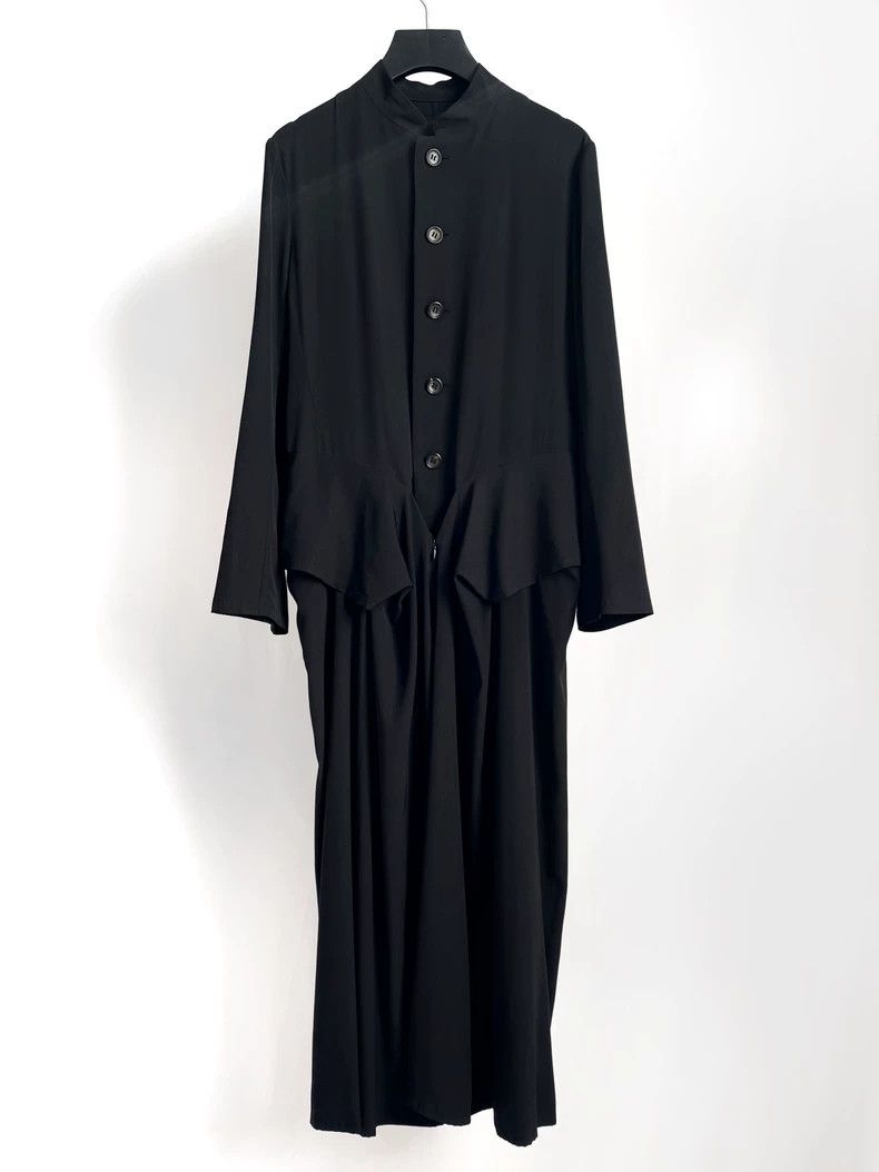 Yohji Yamamoto Yohji Yamamoto size 1 Zhongshan Neck Dress 2506-Nextarrow Size S / US 4 / IT 40 - 1 Thumbnail