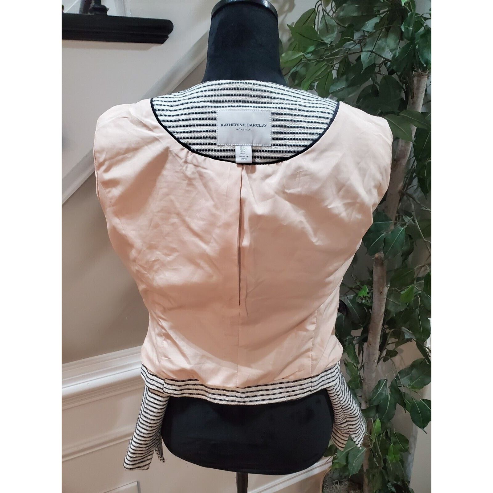 Other Katherine Barclay Striped Long Sleeve Open Front Jacket S Size S / US 4 / IT 40 - 8 Thumbnail
