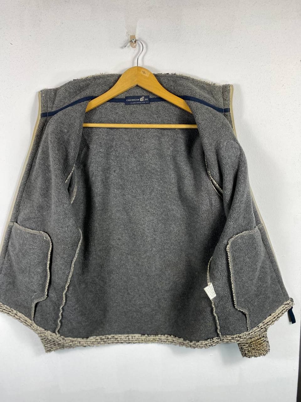 Caribbean caribbean joe fleece jacket nice design Size US L / EU 52-54 / 3 - 6 Thumbnail