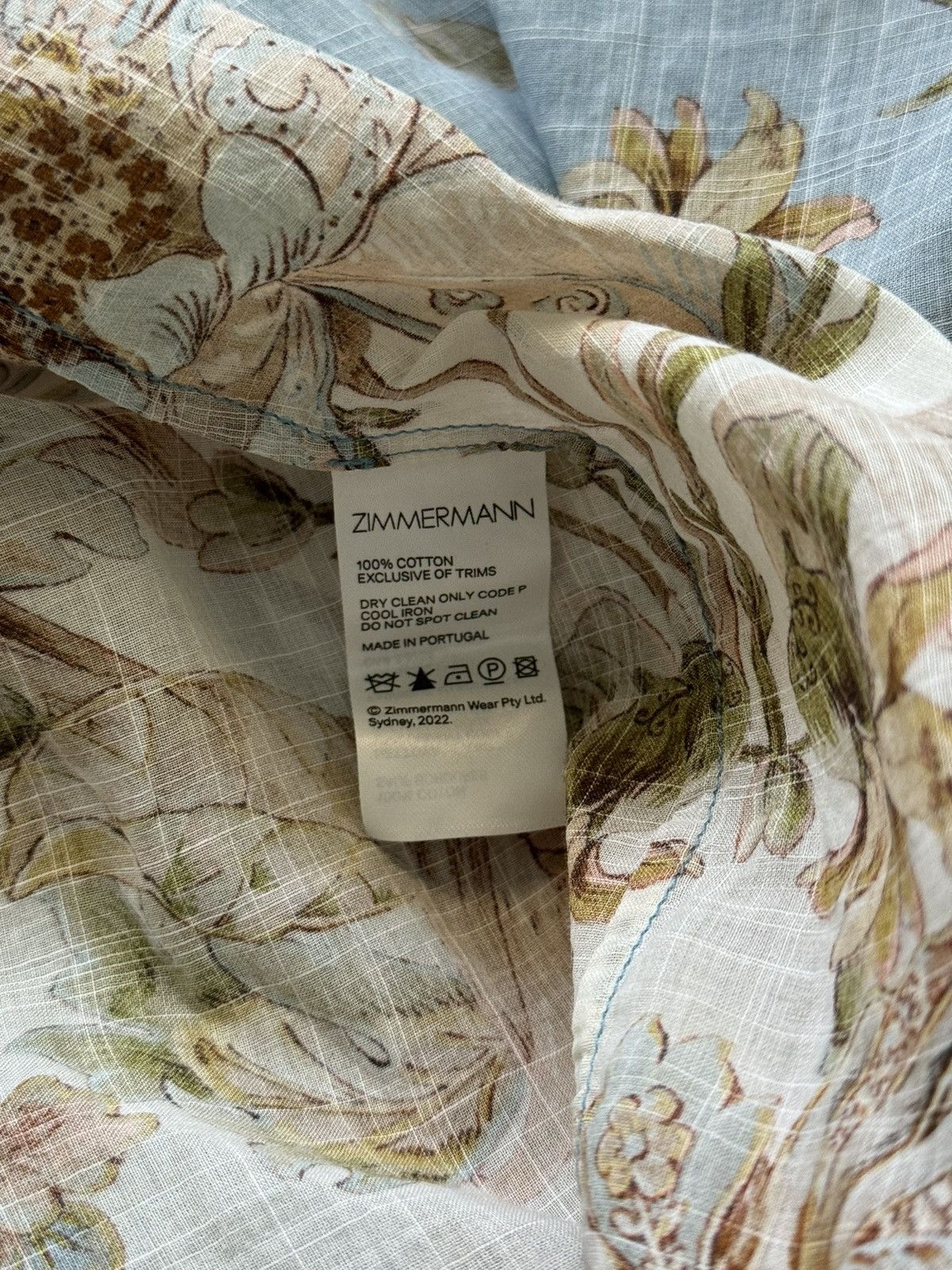 Zimmermann Zimmermann iconic floral pattern belted poplin maxi dress Size S / US 4 / IT 40 - 8 Thumbnail