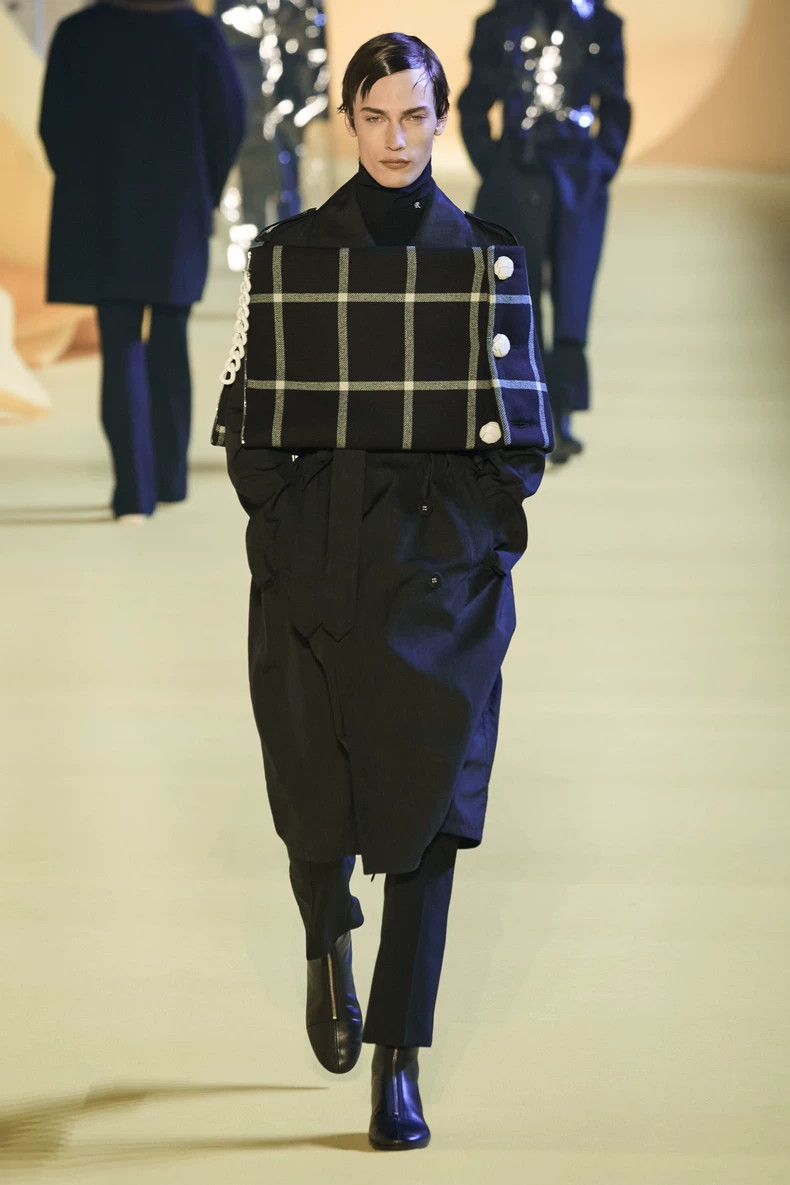 Raf Simons Raf simons 20FW plaid oversized walnut buckle shoulder Size ONE SIZE - 7 Thumbnail