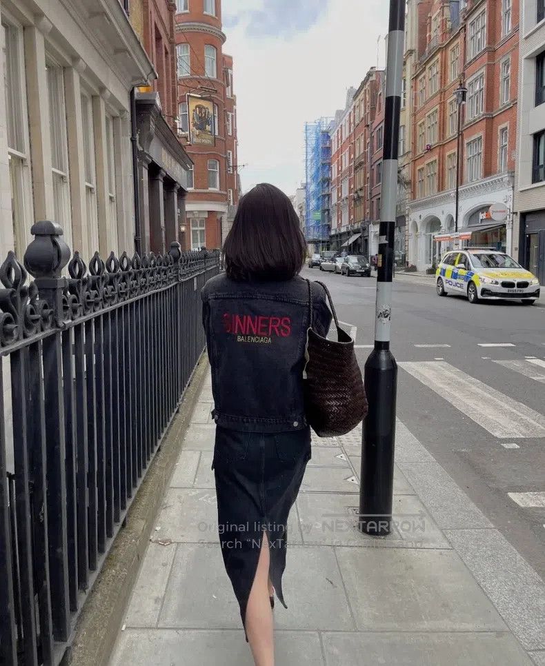 Balenciaga Balenciaga Sinners Denim Jacket Size US S / EU 44-46 / 1 - 6 Thumbnail