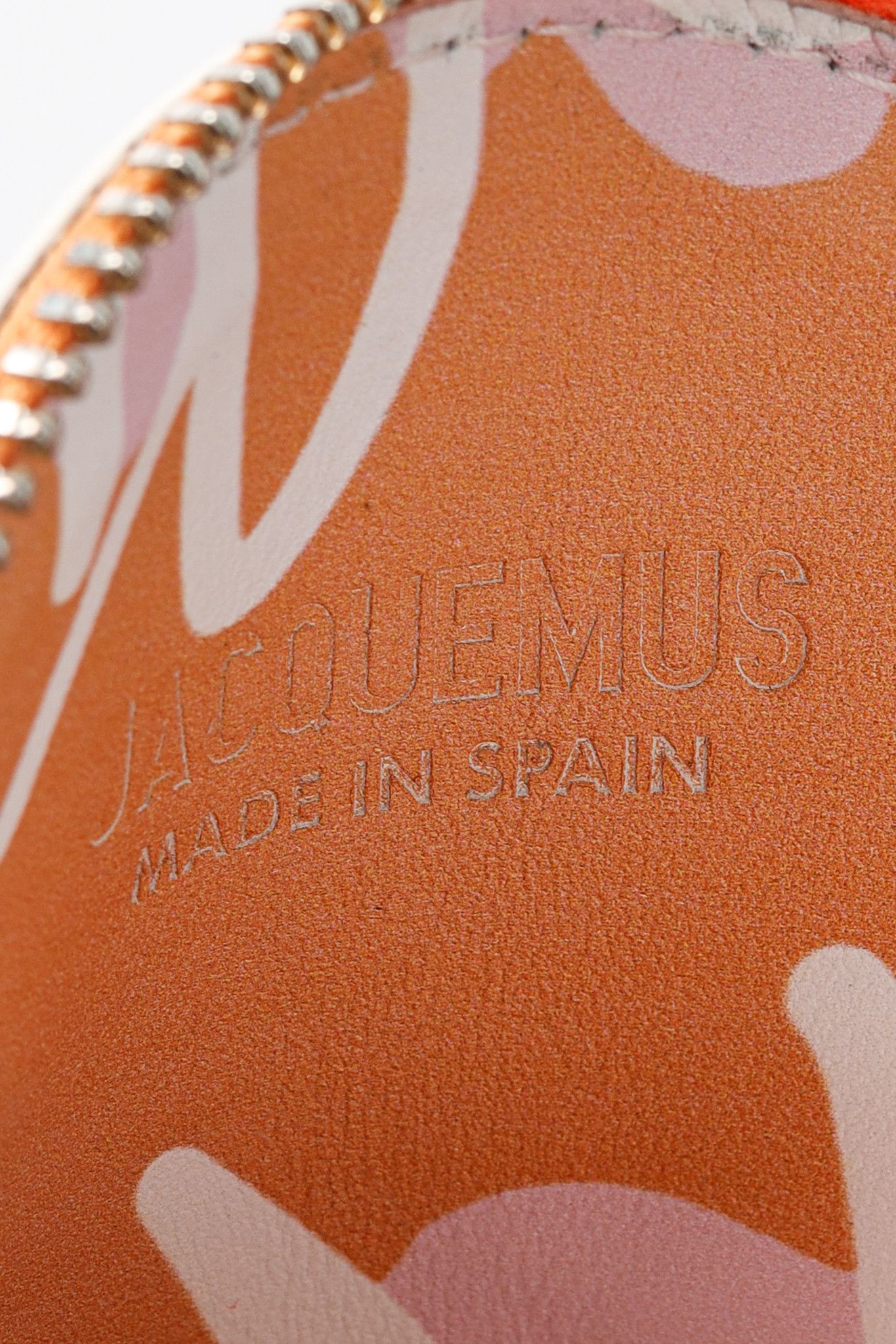 Jacquemus Jacquemus Le Pitchou Orange Flowers Leather Wallet Size ONE SIZE - 8 Thumbnail