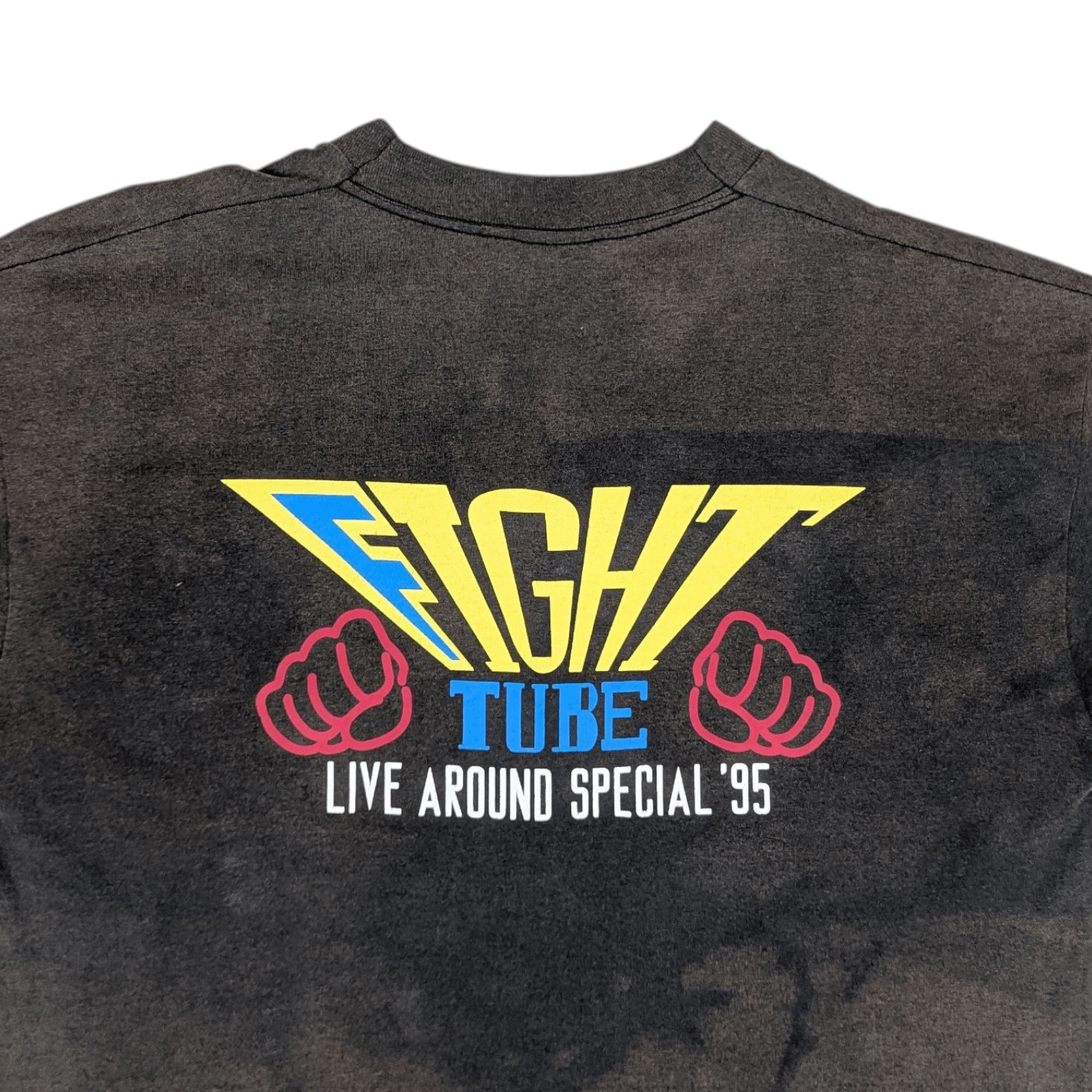 Band Tees Japan Rock Concert TUBE Live Around Special '95 Fight Tee Size US L / EU 52-54 / 3 - 9 Thumbnail