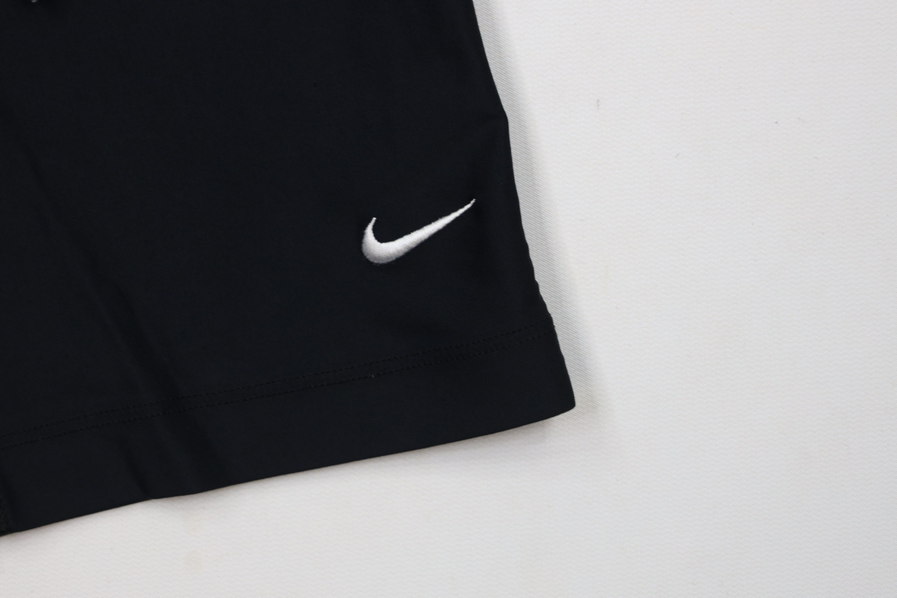 Nike × Vintage Nike Mini Swoosh Swimming Half Tights Jammers Shorts Black Size US 34 / EU 50 - 5 Thumbnail