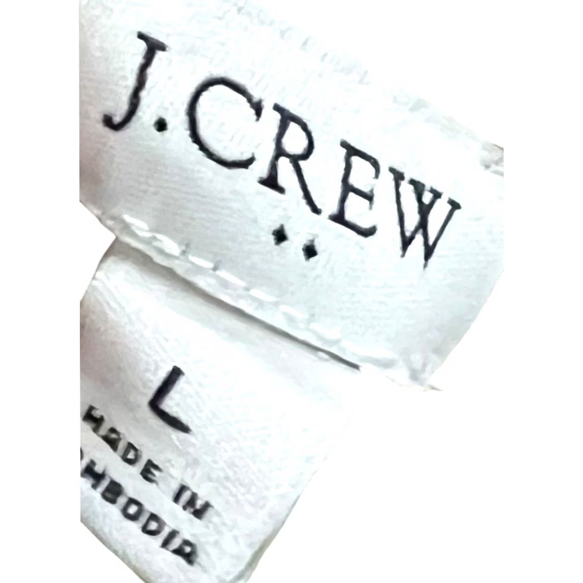 J.Crew J.Crew Women’s Sweater Boucle Rollneck Tan White Striped Pullover Soft Sz L Size L / US 10 / IT 46 - 6 Thumbnail