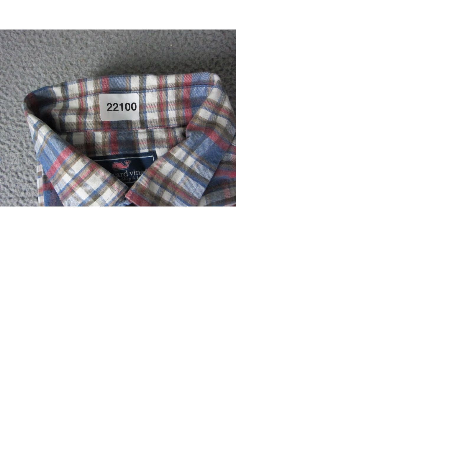 Vineyard Vines Vineyard Vines Shirt XL Blue Red Plaid Whale Mens Button-Up Collared Long Sleeve 90s Colorful Size US S / EU 44-46 / 1 - 9 Thumbnail