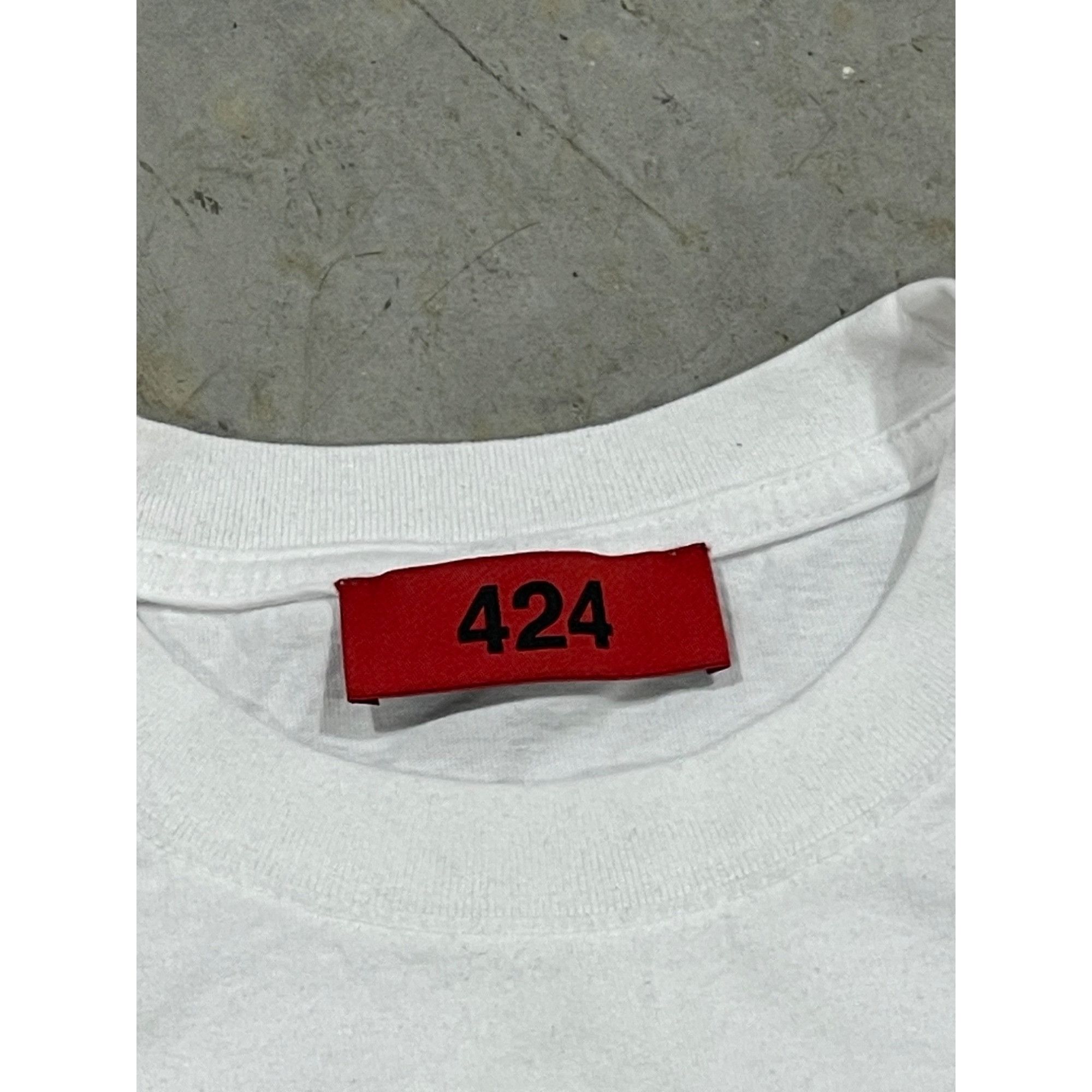 Other NEW 424 ON FAIRFAX OLD ENGLISH TEE SZ XL Size US XL / EU 56 / 4 - 2 Thumbnail
