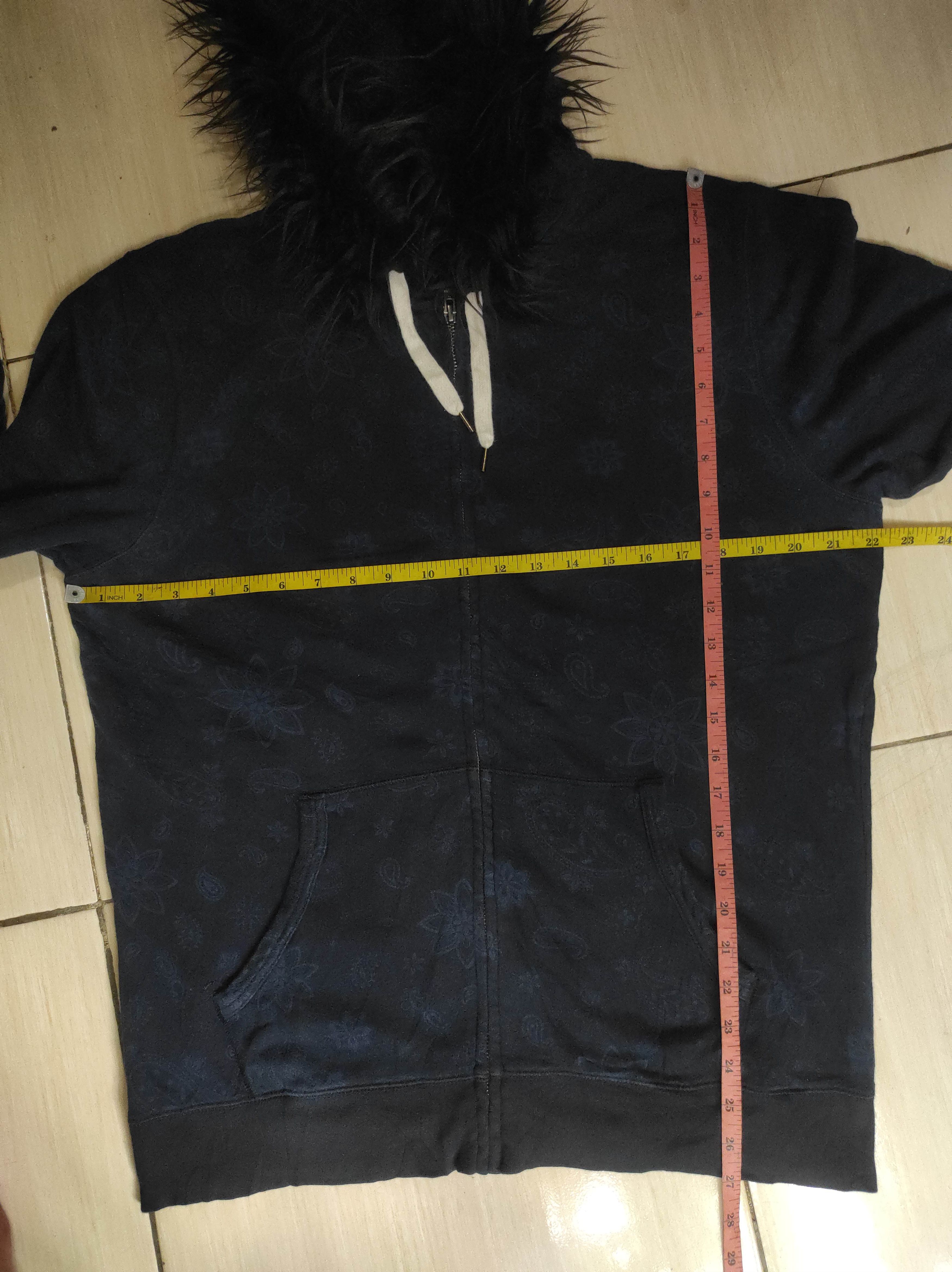 Hysteric Glamour Back Number fullprint Zip Fur Hoodie IfSixWasNine LGB style Size US L / EU 52-54 / 3 - 13 Thumbnail