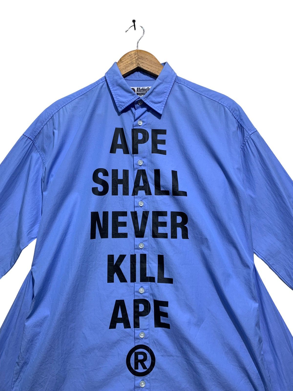 Bape Multi Sleeve Button Up Shirt Size XS / US 0-2 / IT 36-38 - 4 Thumbnail
