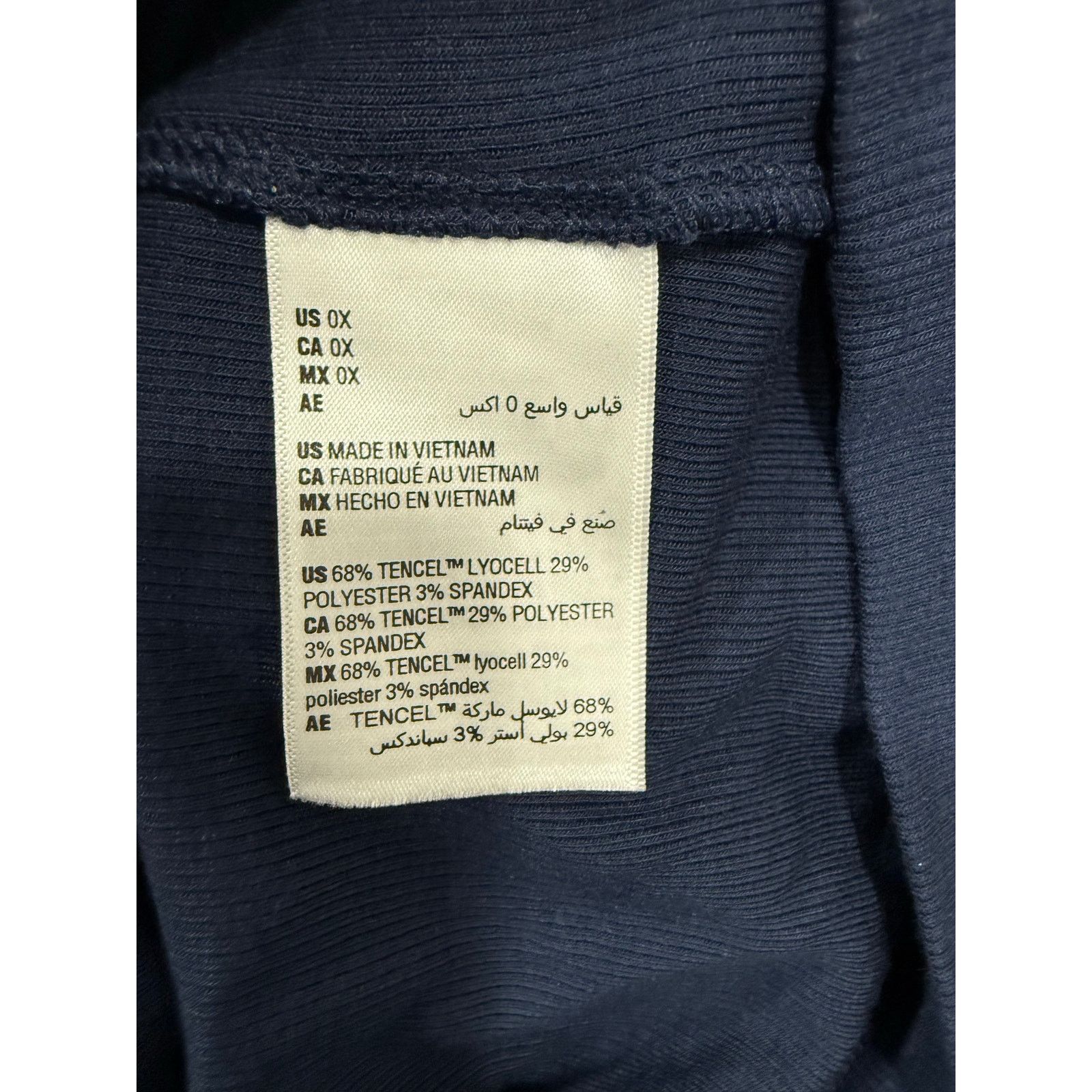 Macys On 34th Macy’s Plus Blouse Top sz 0X Stretch NEW #G532 Size XL / US 12-14 / IT 48-50 - 2 Thumbnail