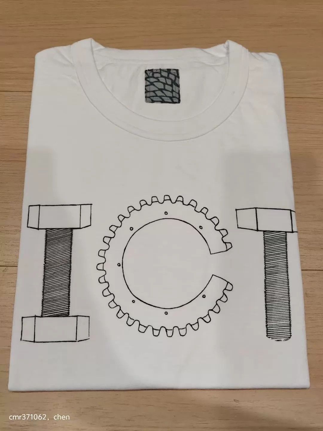 Visvim VISVIM new 24 ICT JUMBO TEE S/S blue/charcoal 2345 Size US M / EU 48-50 / 2 - 6 Thumbnail