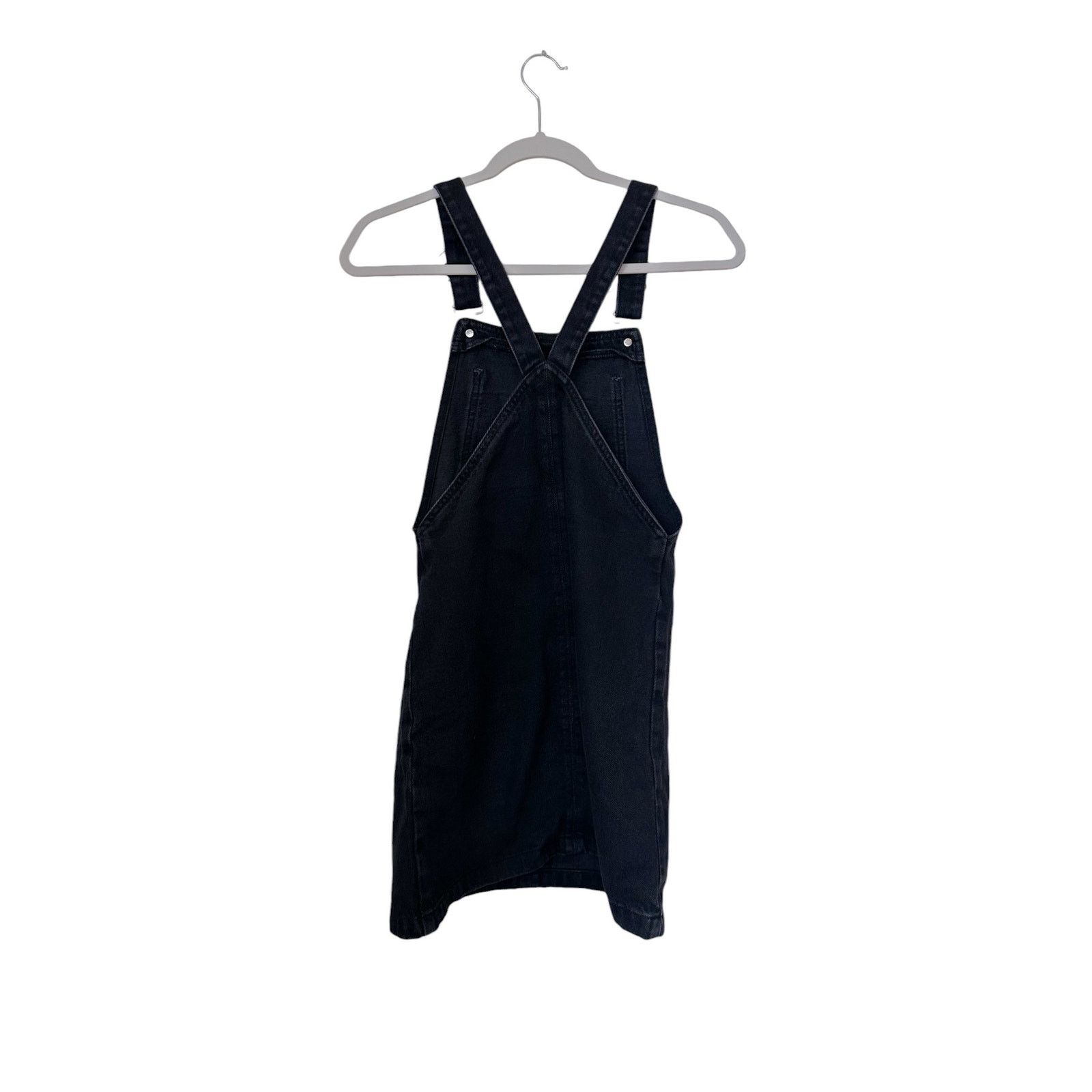 Topshop Topshop Denim Overalls Dress, Size 0 Size XS / US 0-2 / IT 36-38 - 2 Thumbnail