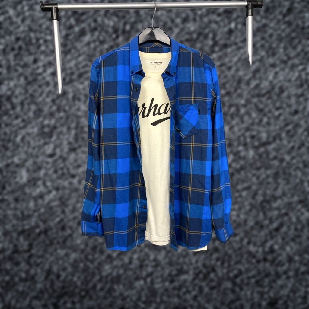Oakley Oakley Mens Outdoor Flannel Plaid Shirt L Size US L / EU 52-54 / 3 - 1 Thumbnail