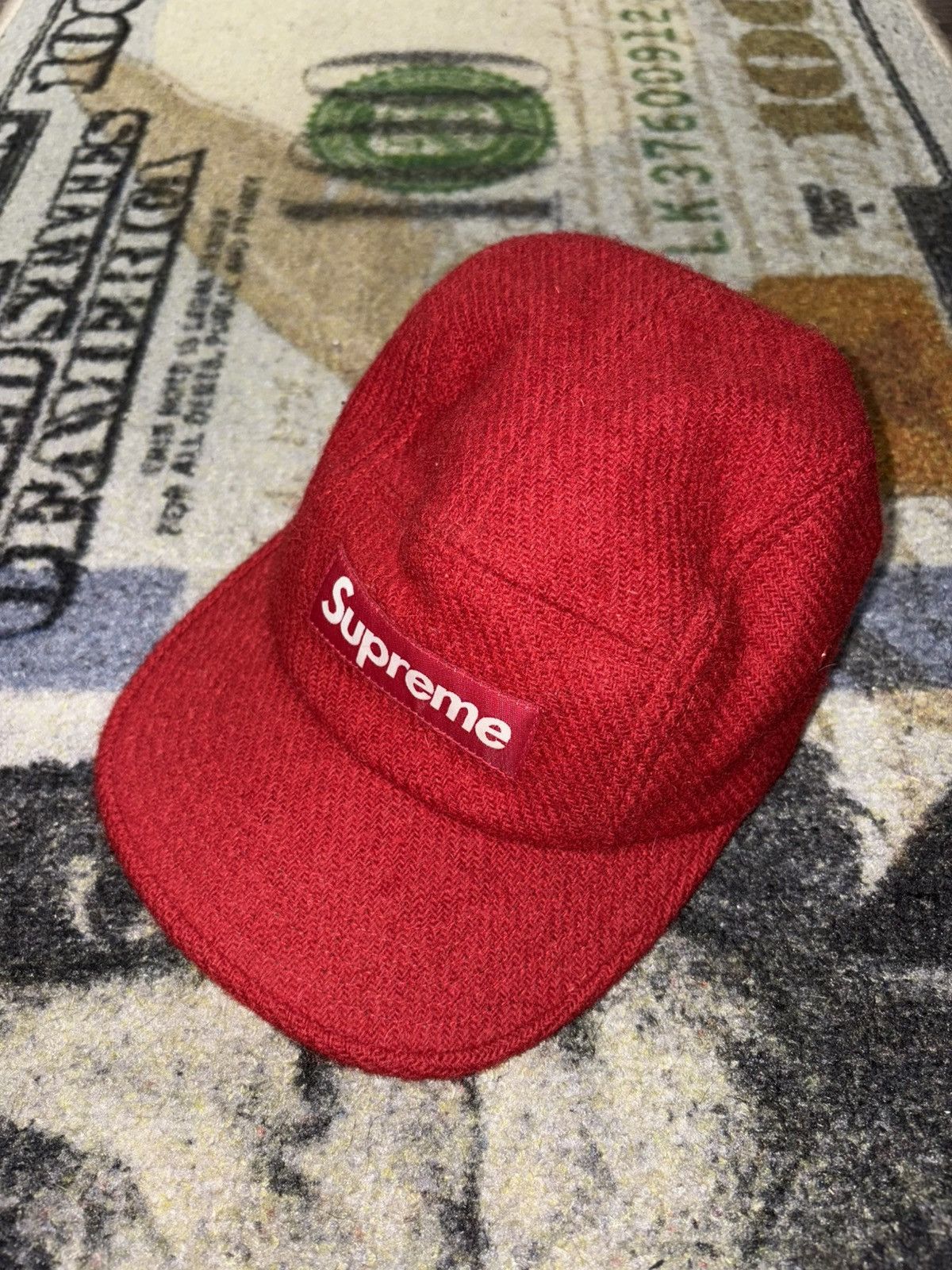 Supreme Harris Tweed Camp Cap | Grailed