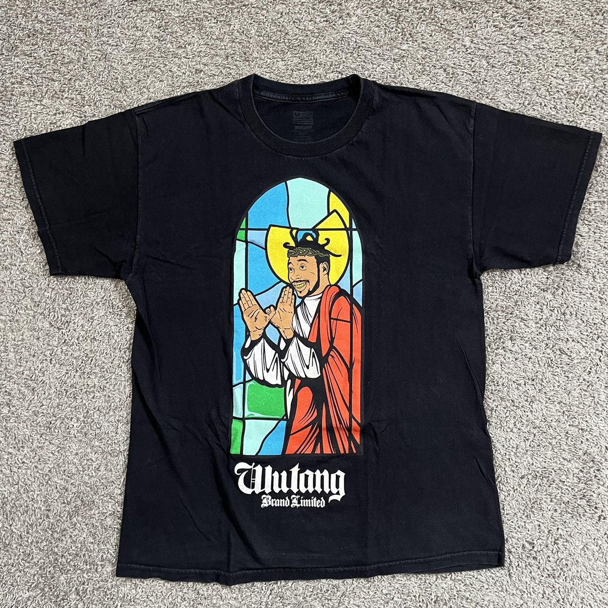 image of Wu Tang Clan x Wu Wear Wu-Tang Shirt Size Large Baby Jesus Odb Wutang in Black, Men's