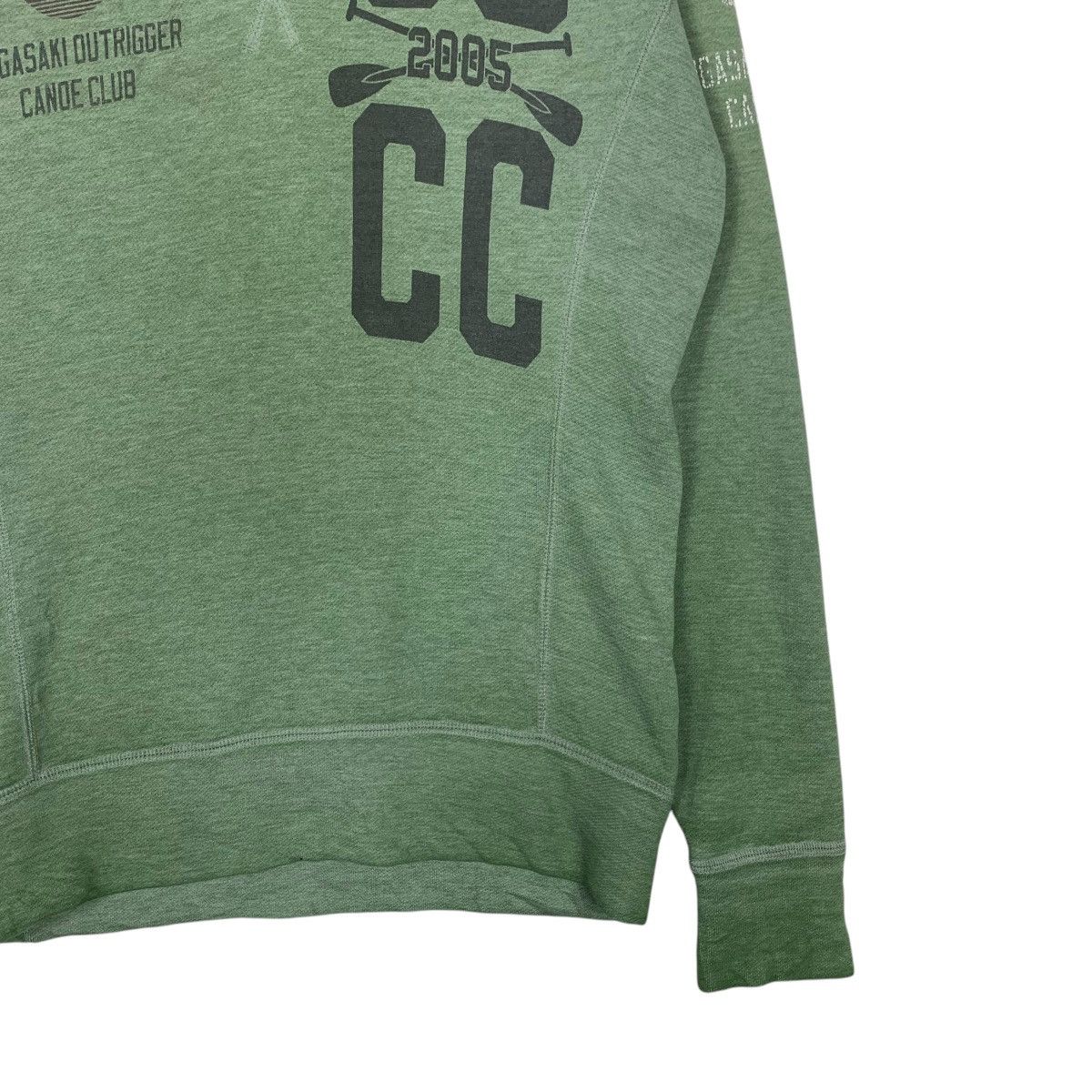 Japanese Brand CHIGASAKI OUTRIGGER Canoe Club 2005 Sweatshirt #1448-C65 Size US S / EU 44-46 / 1 - 4 Thumbnail