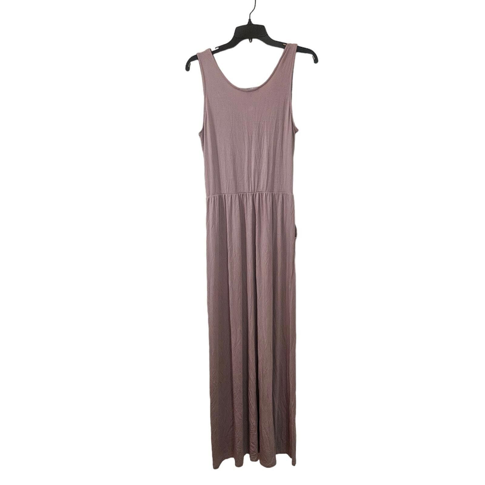 Designer Wantable Sleeveless Maxi Dress V Neck Brown Size Medium Size M / US 6-8 / IT 42-44 - 3 Thumbnail