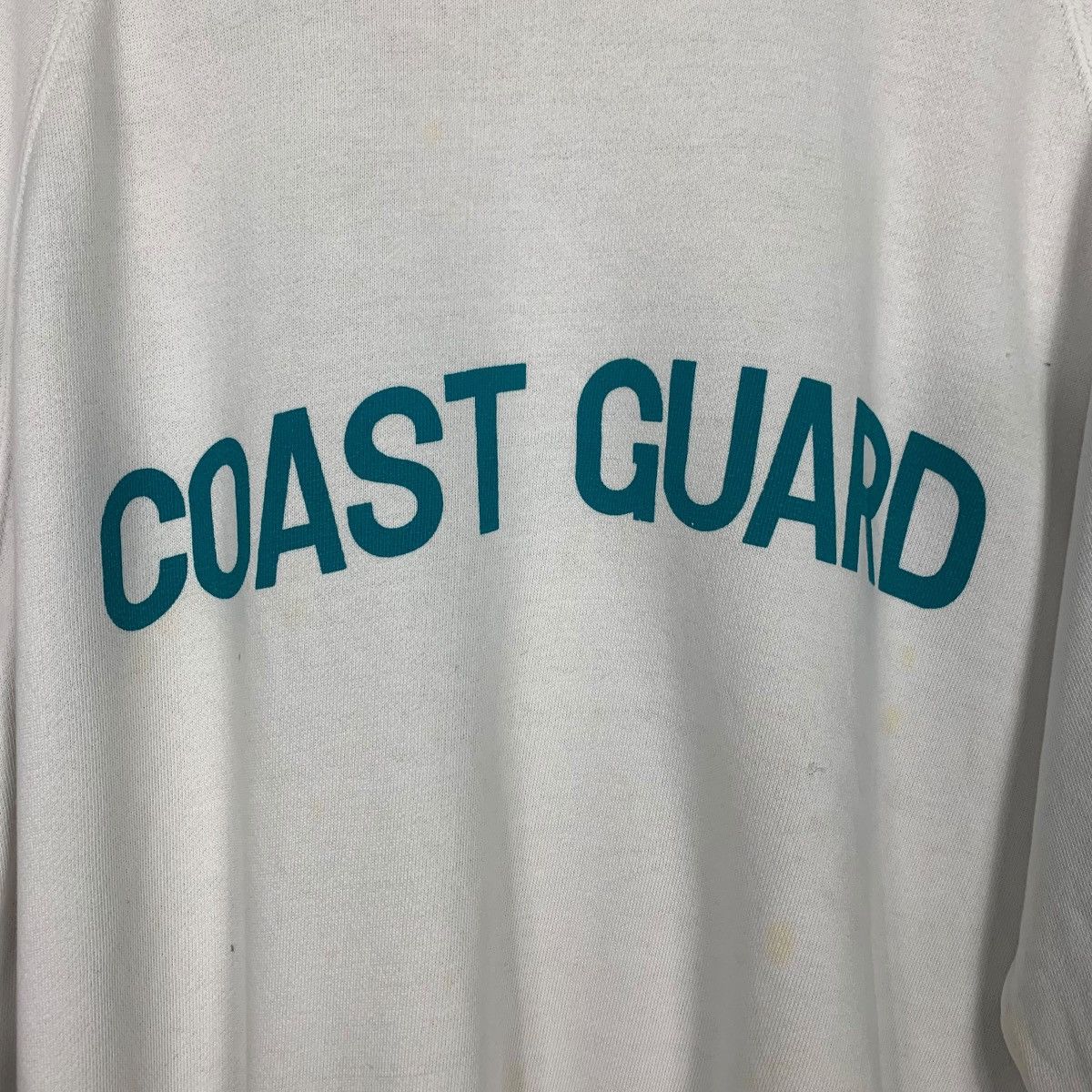 Vintage 90’s Atlantic Ocean Coast Guard Usa Sweatshirt #2546-C115 Size US M / EU 48-50 / 2 - 7 Thumbnail