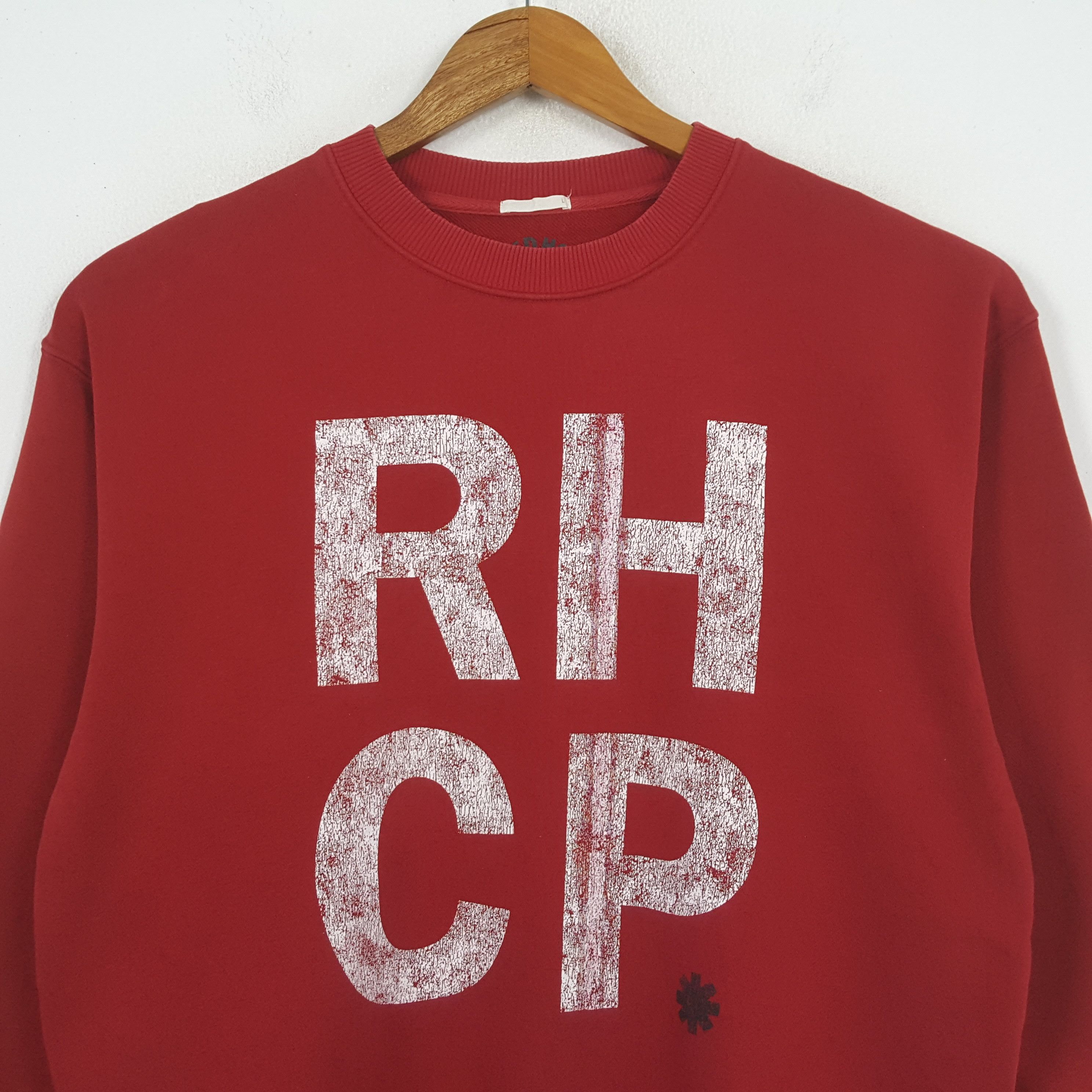 Band Tees × GU × Vintage Vintage GU x Red Hot Chili Peppers Band Sweatshirt C296N10 Size US L / EU 52-54 / 3 - 2 Thumbnail