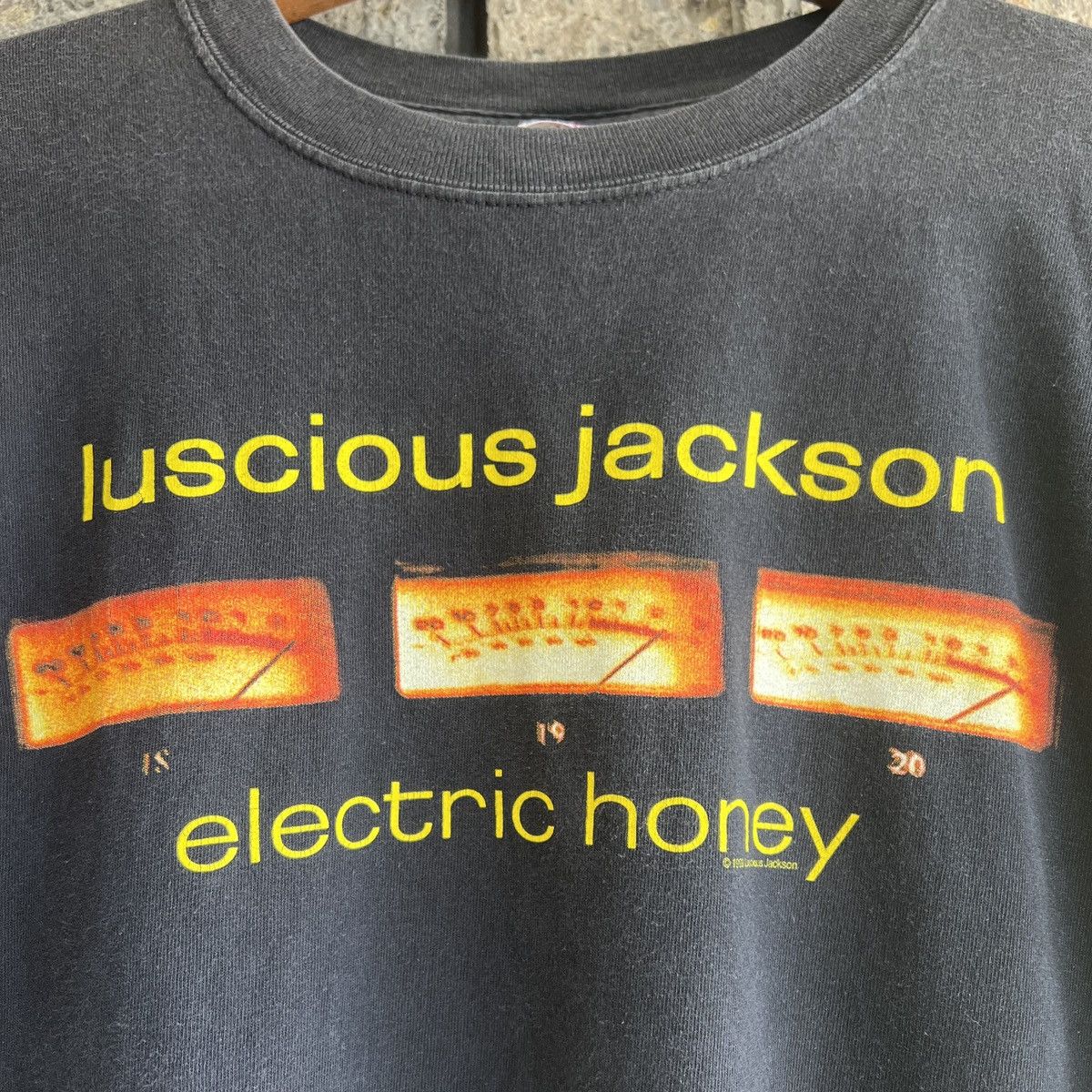 Band Tees 1999 Luscious Jackson Electric Honey Band Tour Tee Shirt Size US XL / EU 56 / 4 - 6 Thumbnail