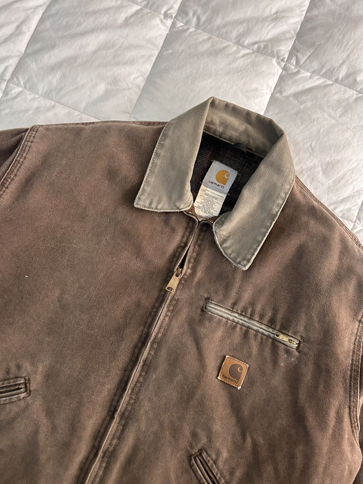 Carhartt SOLD Detroit Jacket Carhartt J97 CHT Size US L / EU 52-54 / 3 - 4 Thumbnail