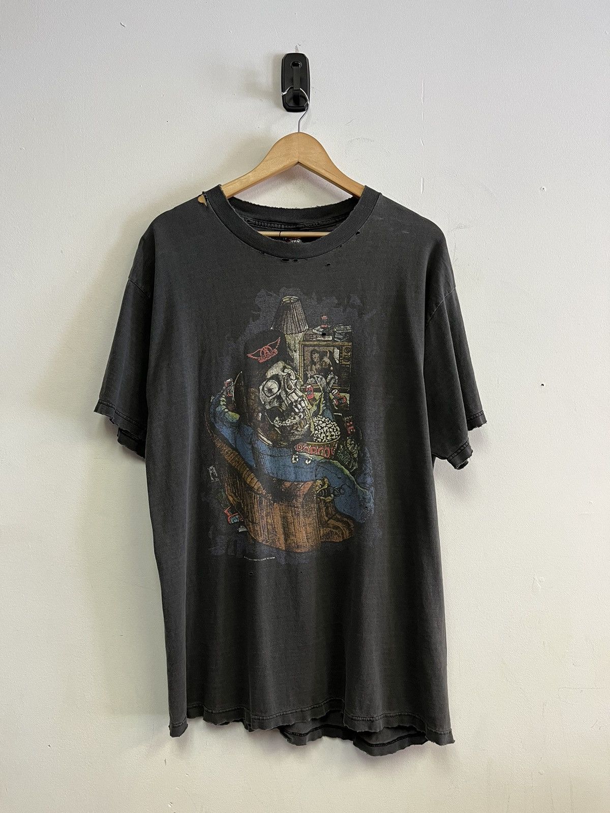 Vintage 1993 Aerosmith Band Tee Size US XL / EU 56 / 4 - 1 Thumbnail
