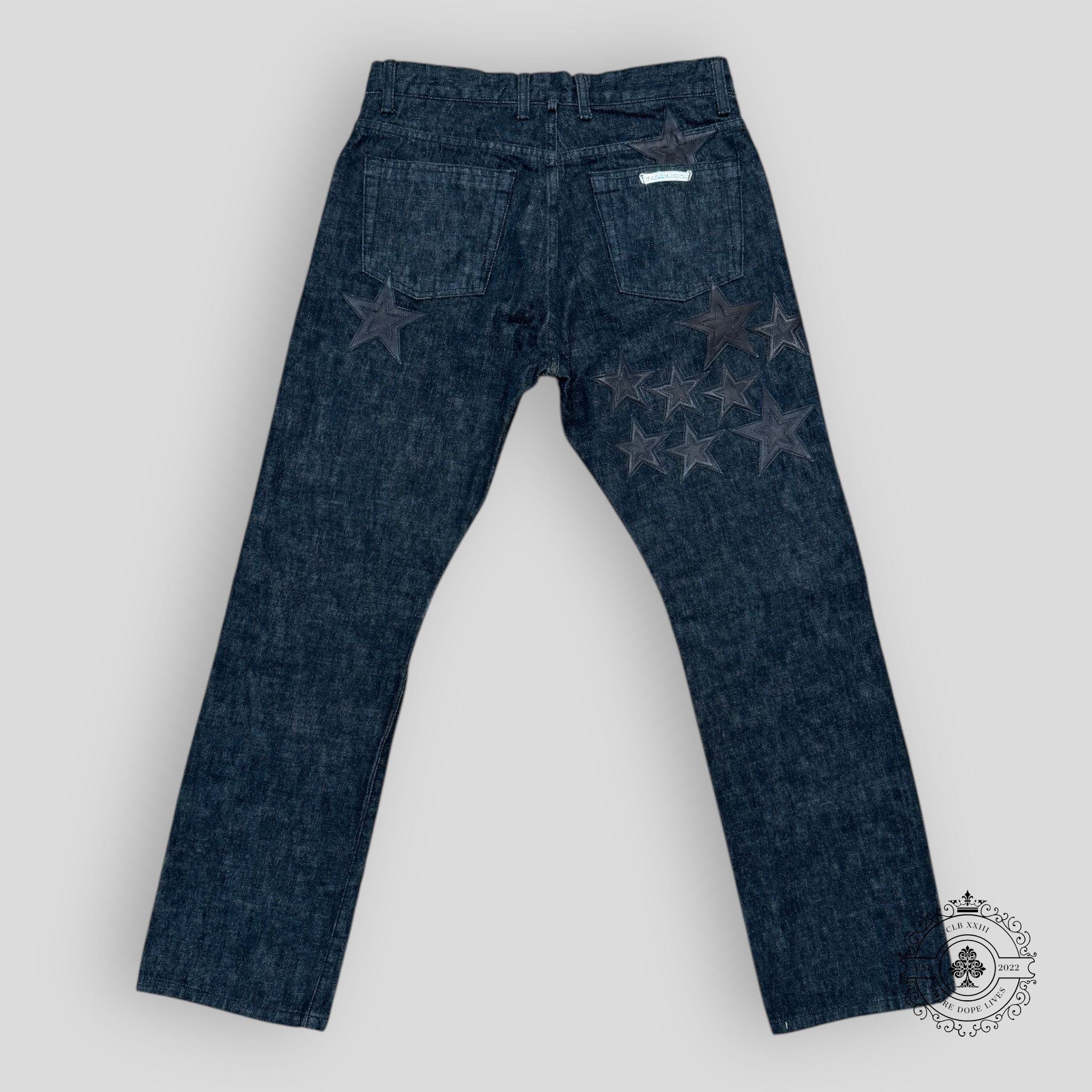 Chrome Hearts Chrome Hearts Star Patch Denim in Black Size US 34 / EU 50 - 2 Thumbnail