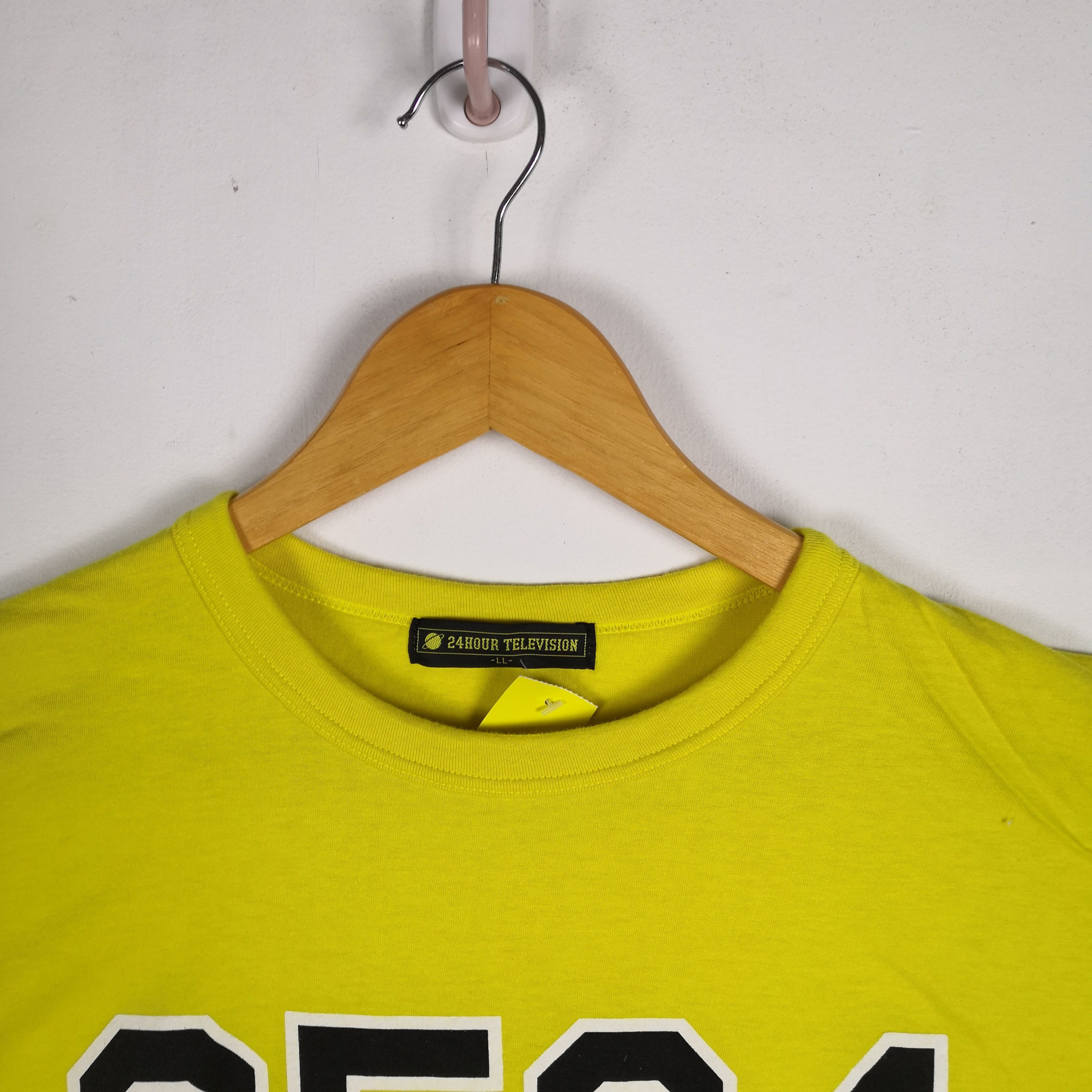 Japanese Brand Vintage 24 Hour Television T-shirt Japanese Show Tee Size US L / EU 52-54 / 3 - 4 Thumbnail