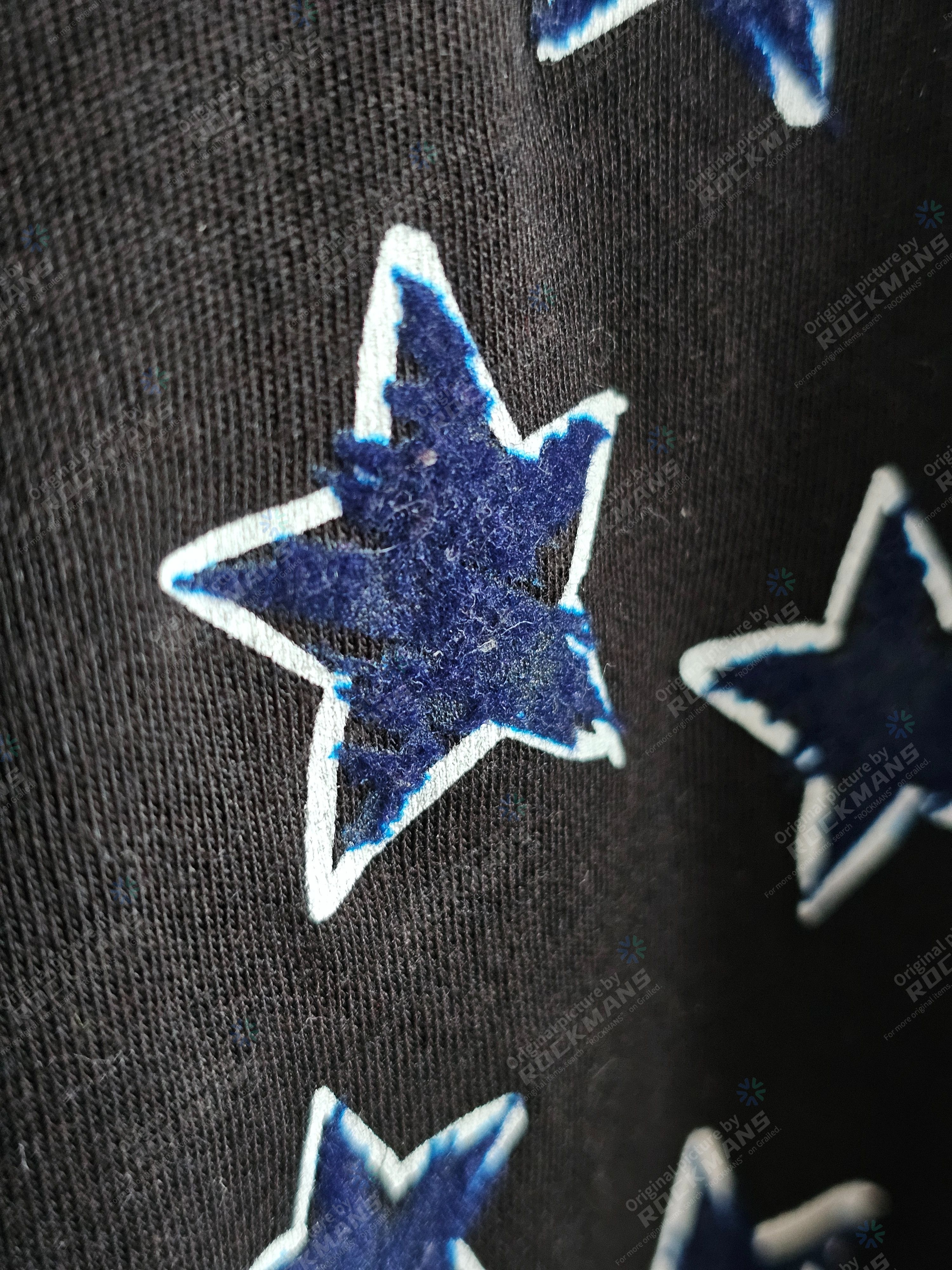 Miu Miu MIU MIU BLACK STARS Modal/Cotton T-Shirt Size XS Size XS / US 0-2 / IT 36-38 - 3 Thumbnail