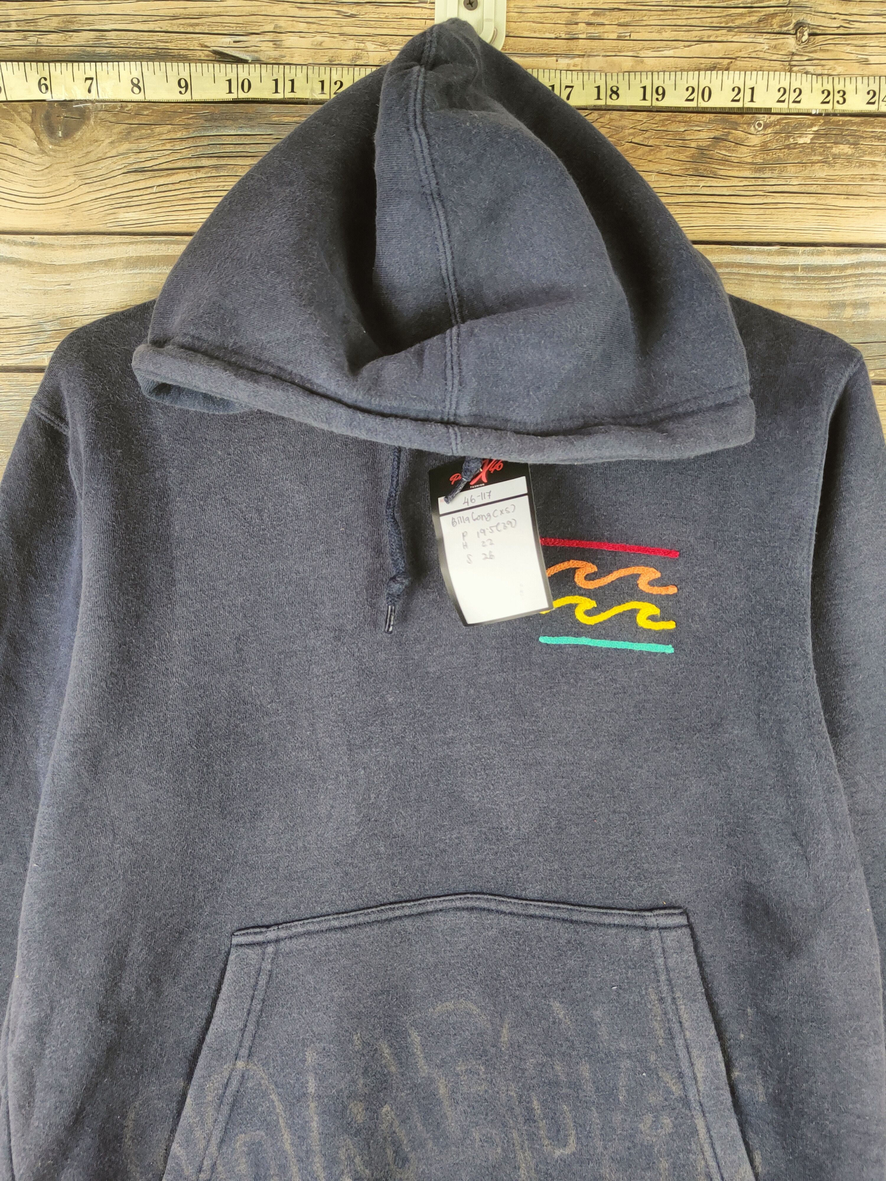 Billabong DL Billabong Navy Hoodie Sweatshirts #46-117 Size US XS / EU 42 / 0 - 2 Thumbnail