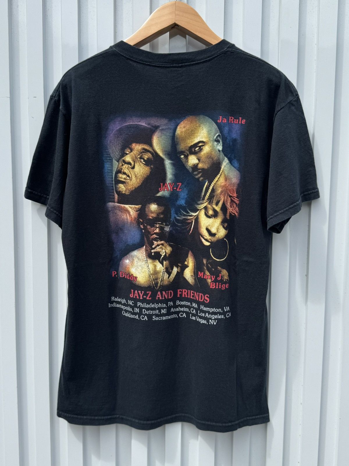 Vintage 💥Vintage Jay-Z And Friends Tour Rap Tee T-Shirt Size US L / EU 52-54 / 3 - 2 Thumbnail